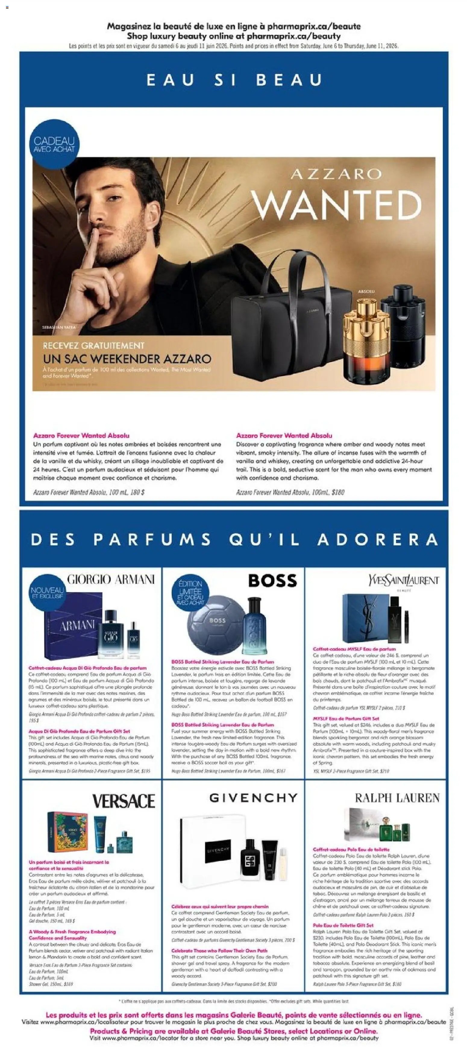 Pharmaprix weekly flyer / circulaire