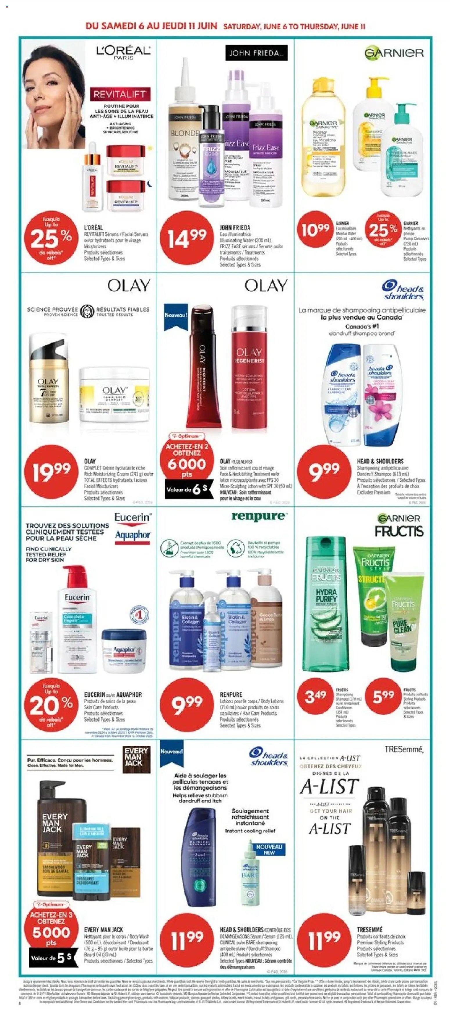 Pharmaprix weekly flyer / circulaire