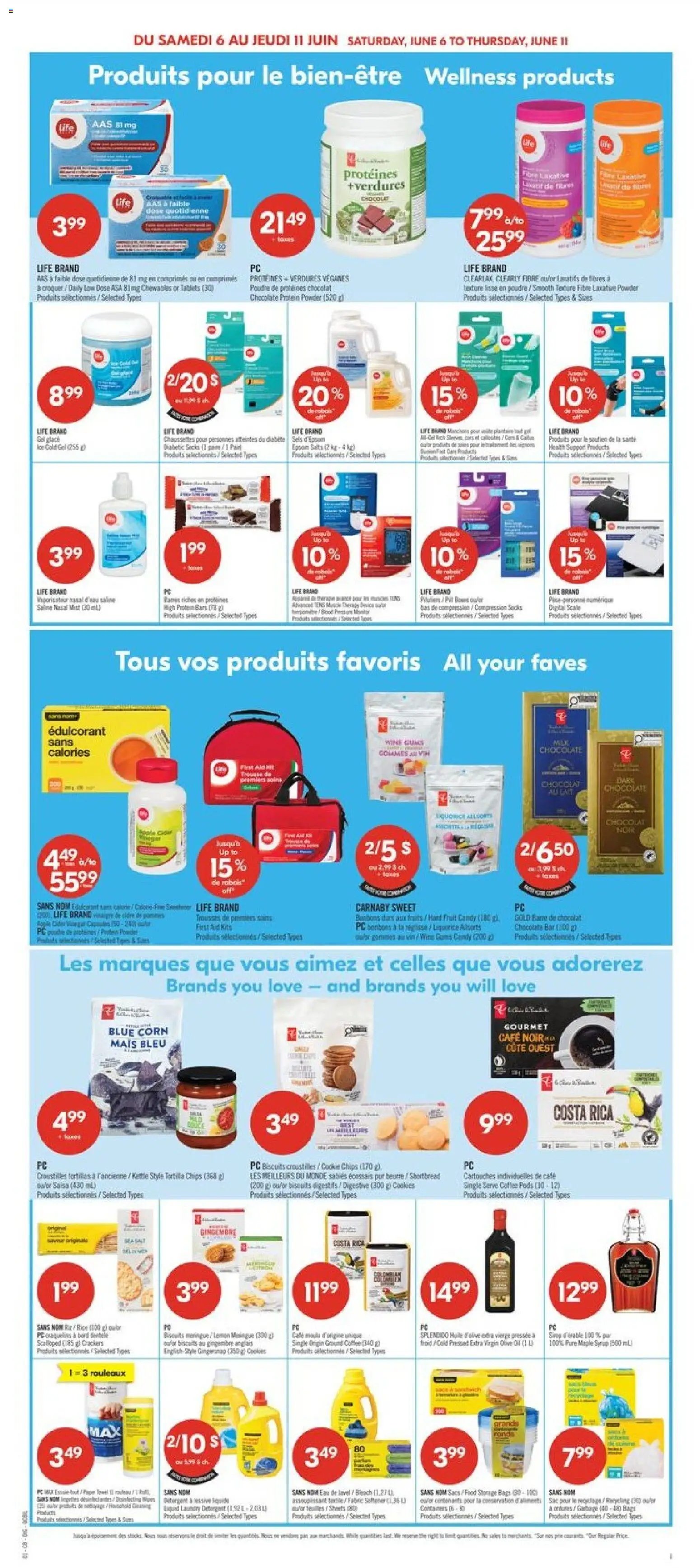 Pharmaprix weekly flyer / circulaire