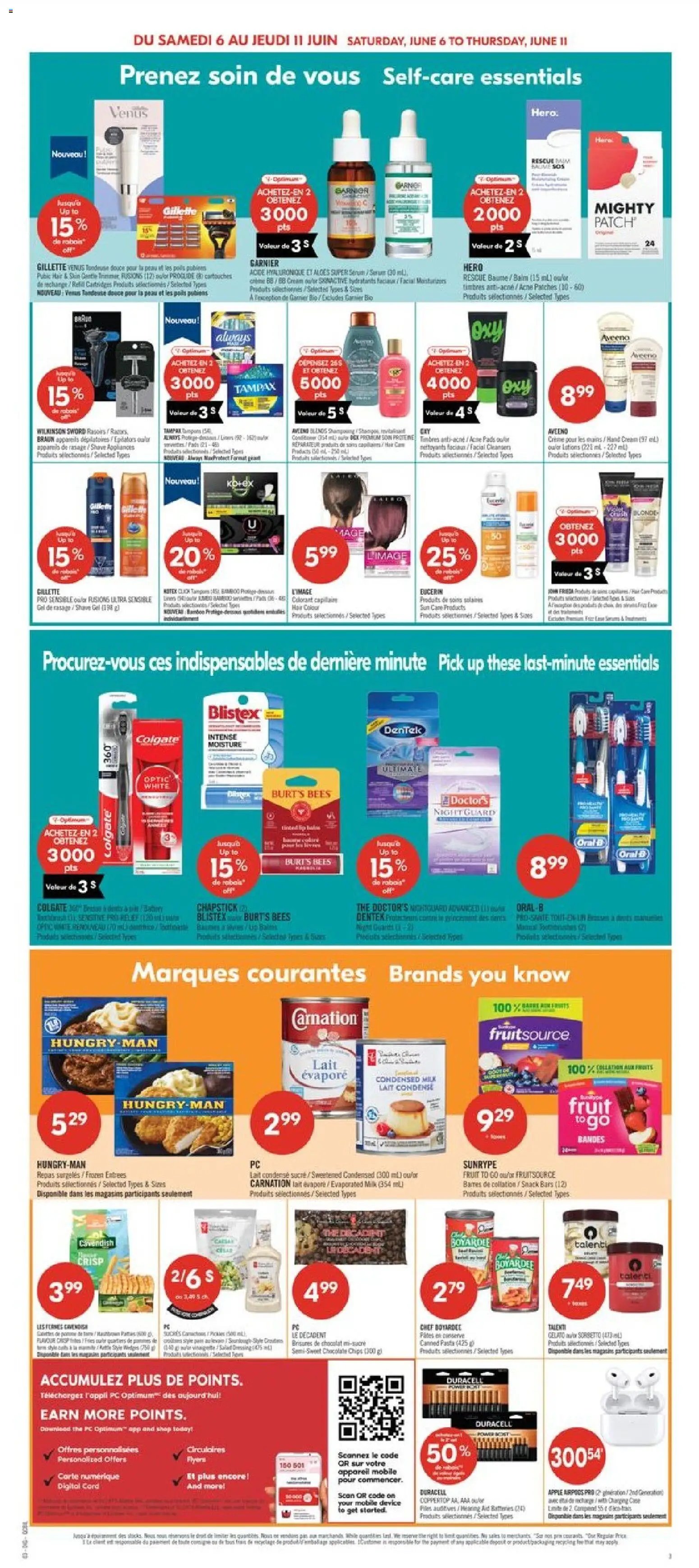 Pharmaprix weekly flyer / circulaire