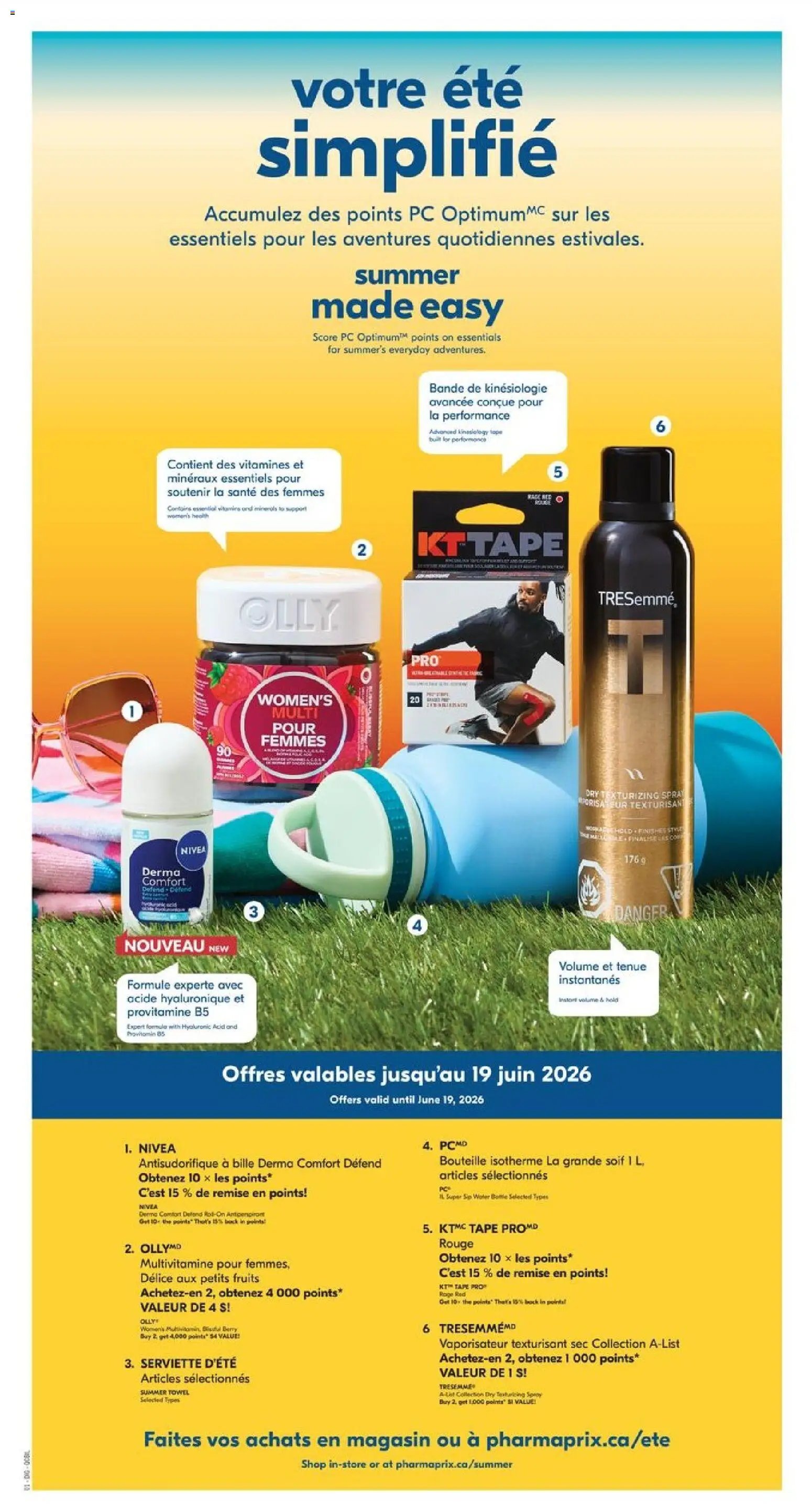 Pharmaprix weekly flyer / circulaire