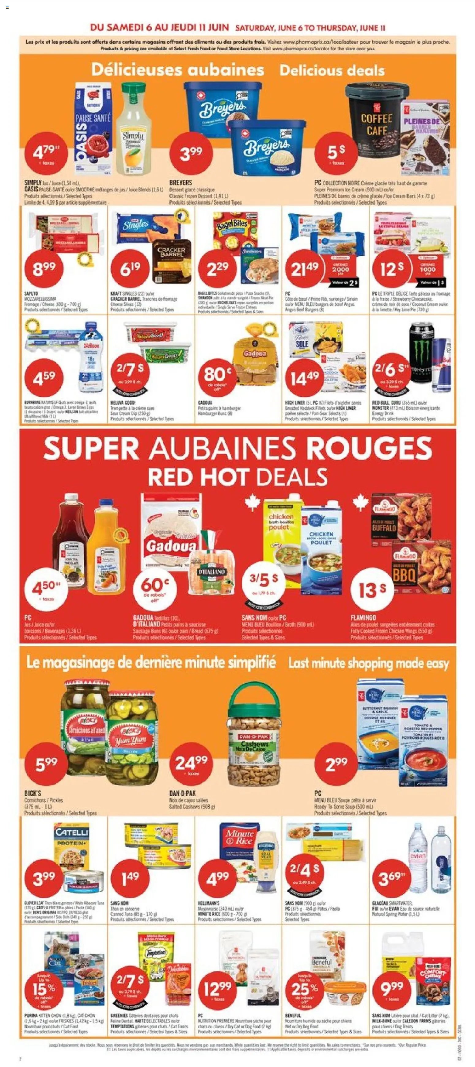 Pharmaprix weekly flyer / circulaire