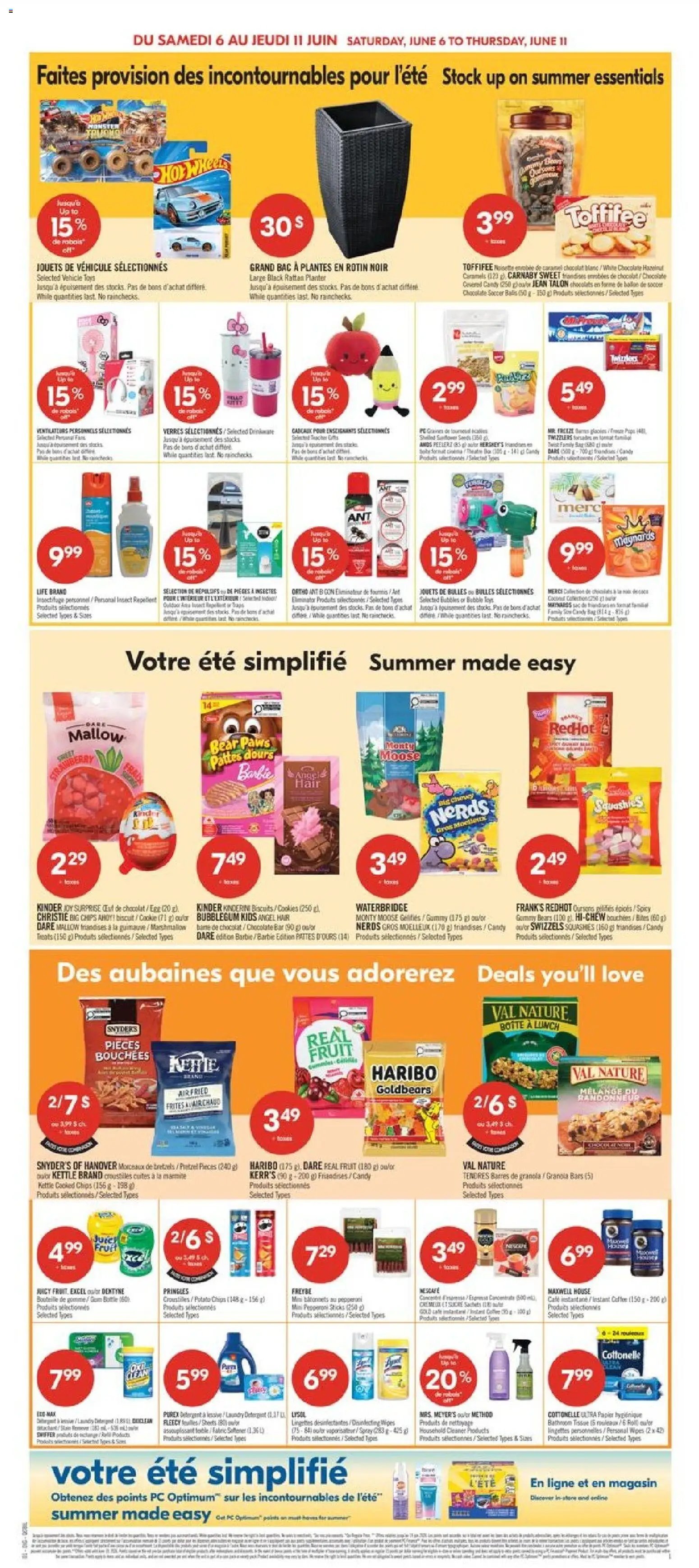 Pharmaprix weekly flyer / circulaire