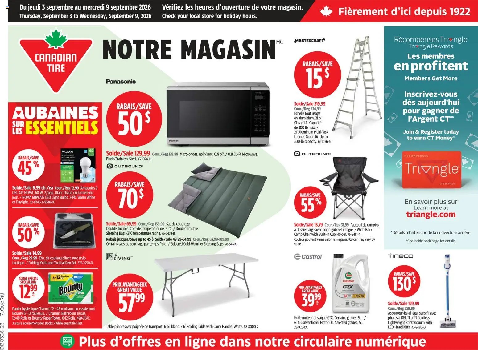 Canadian Tire circulaire
