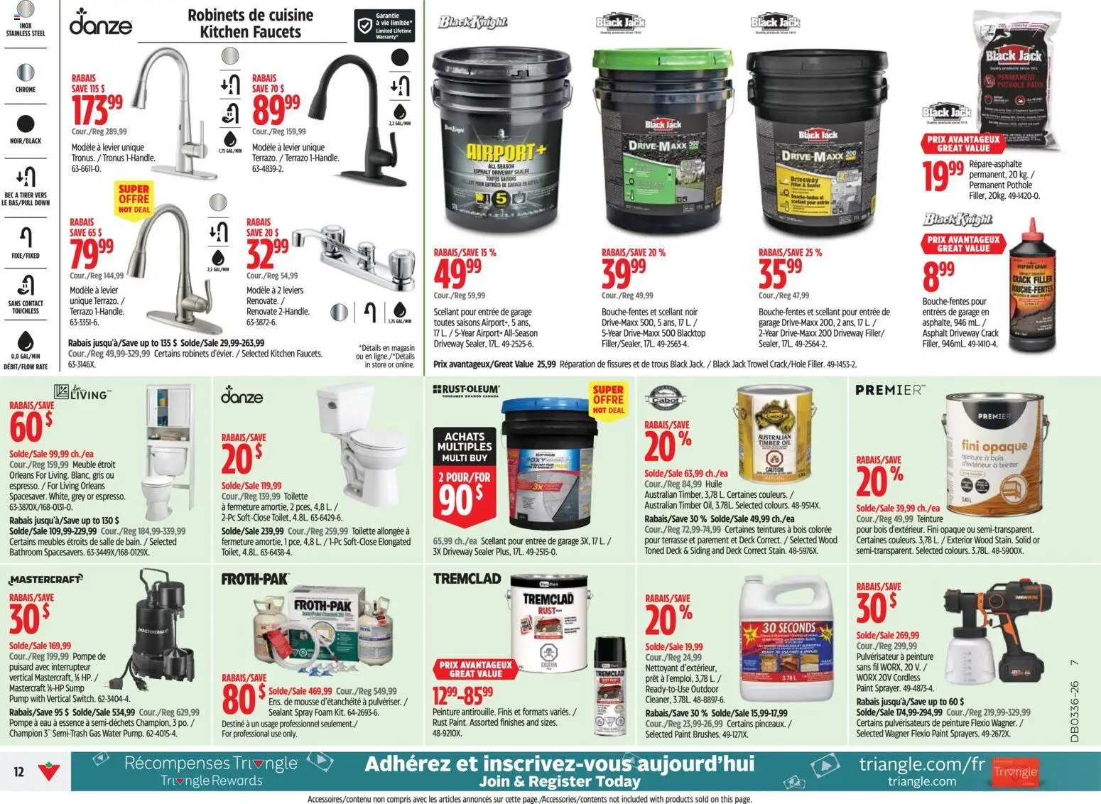 Canadian Tire circulaire