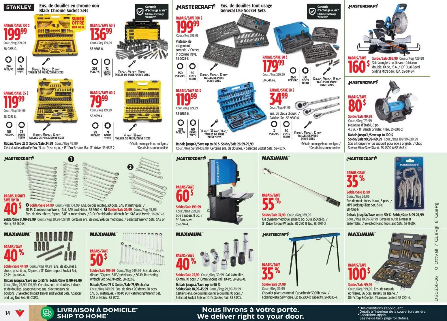 Canadian Tire circulaire