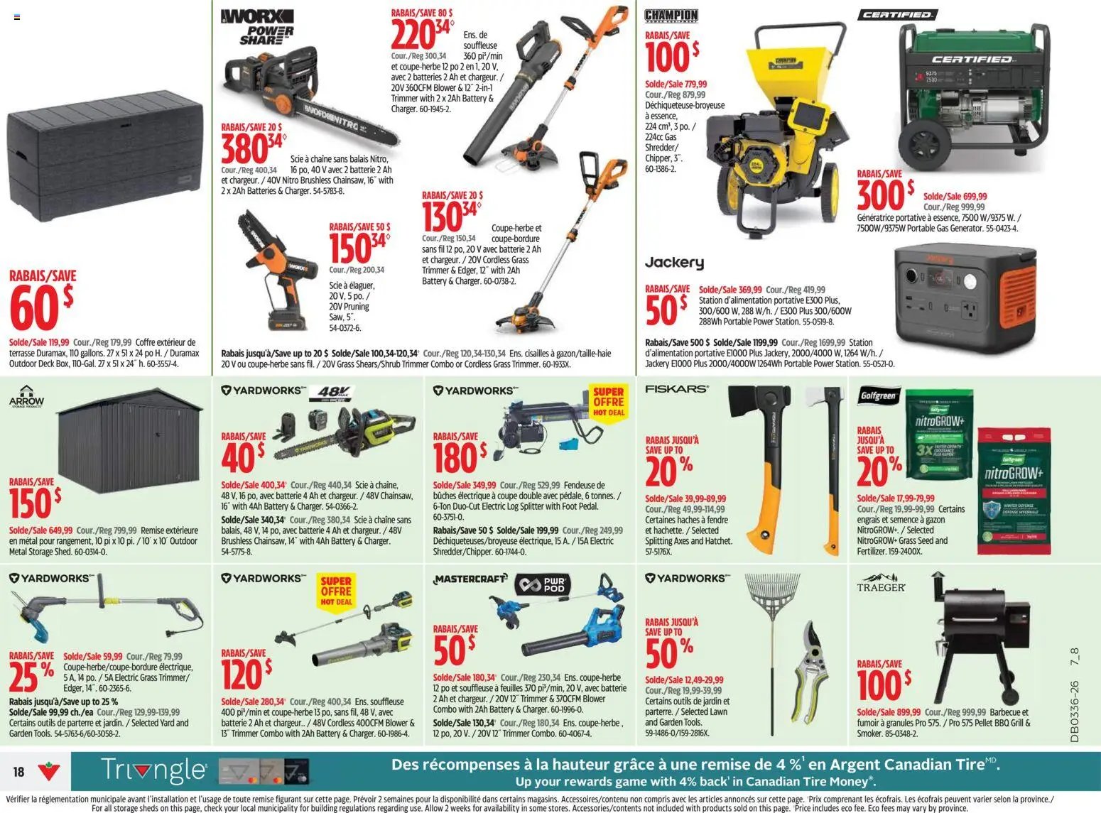 Canadian Tire circulaire