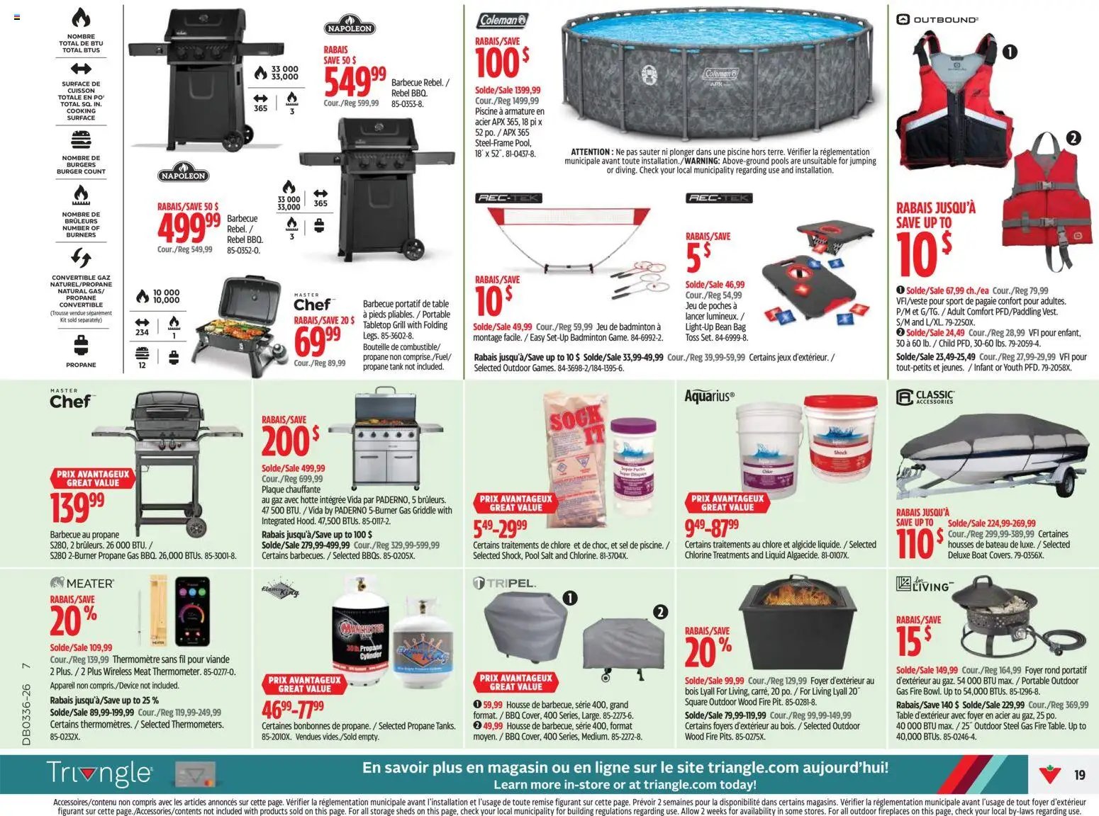 Canadian Tire circulaire