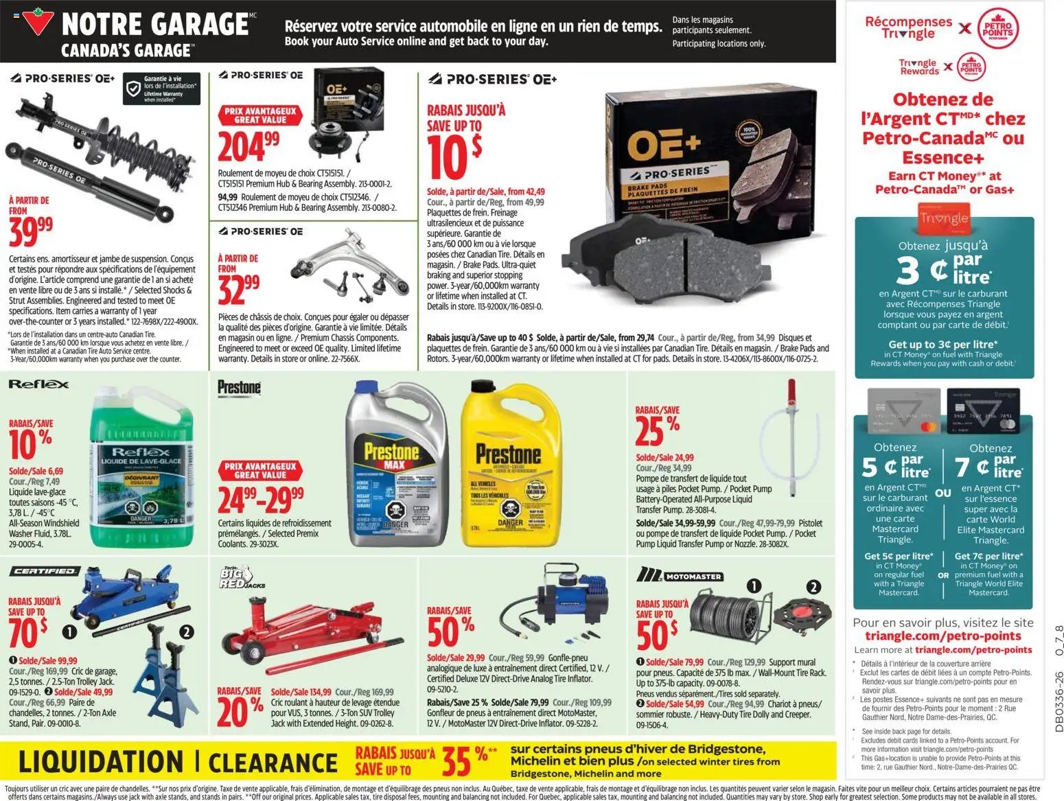 Canadian Tire circulaire
