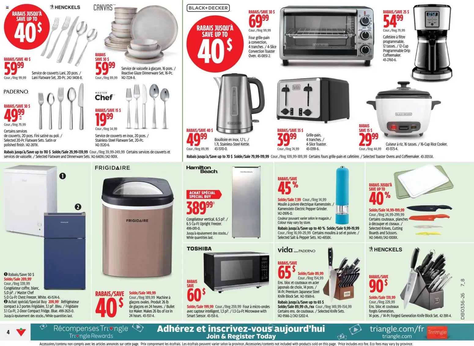 Canadian Tire circulaire