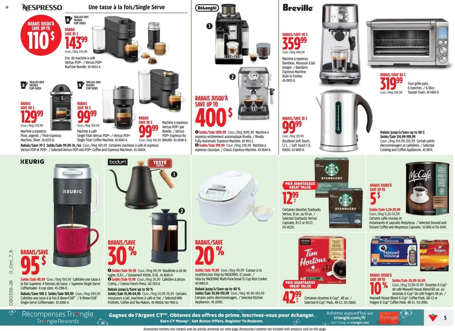 Canadian Tire circulaire