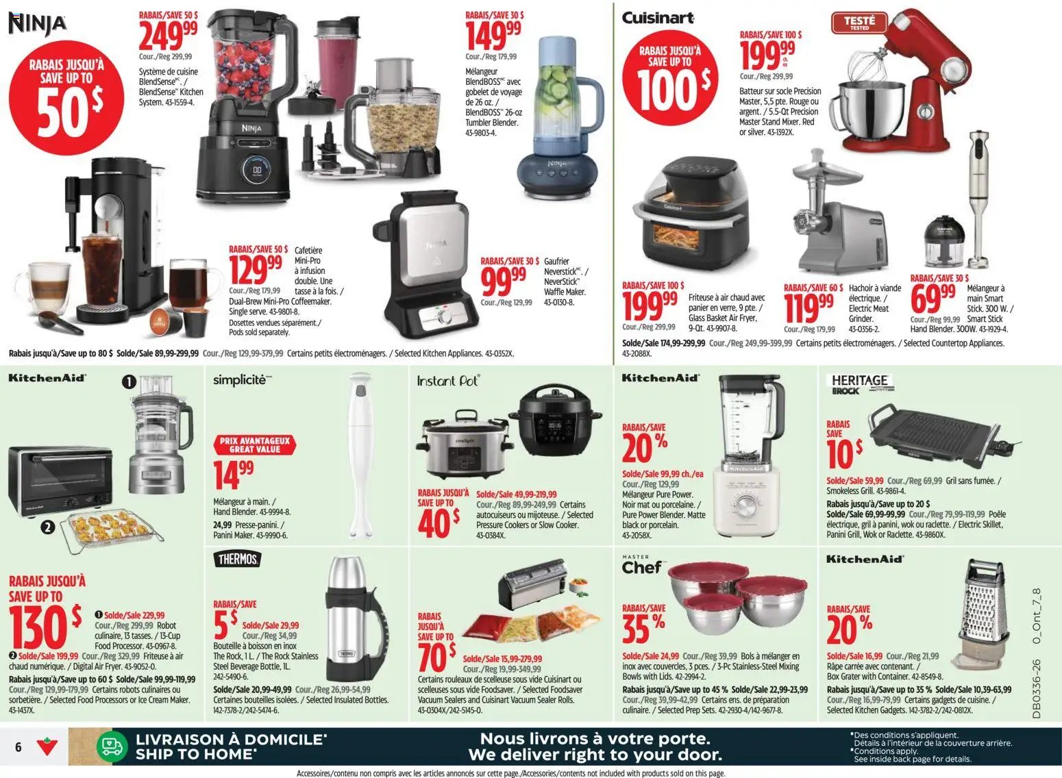 Canadian Tire circulaire