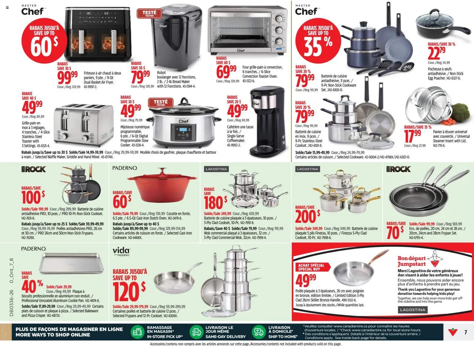 Canadian Tire circulaire