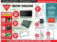 Canadian Tire circulaire