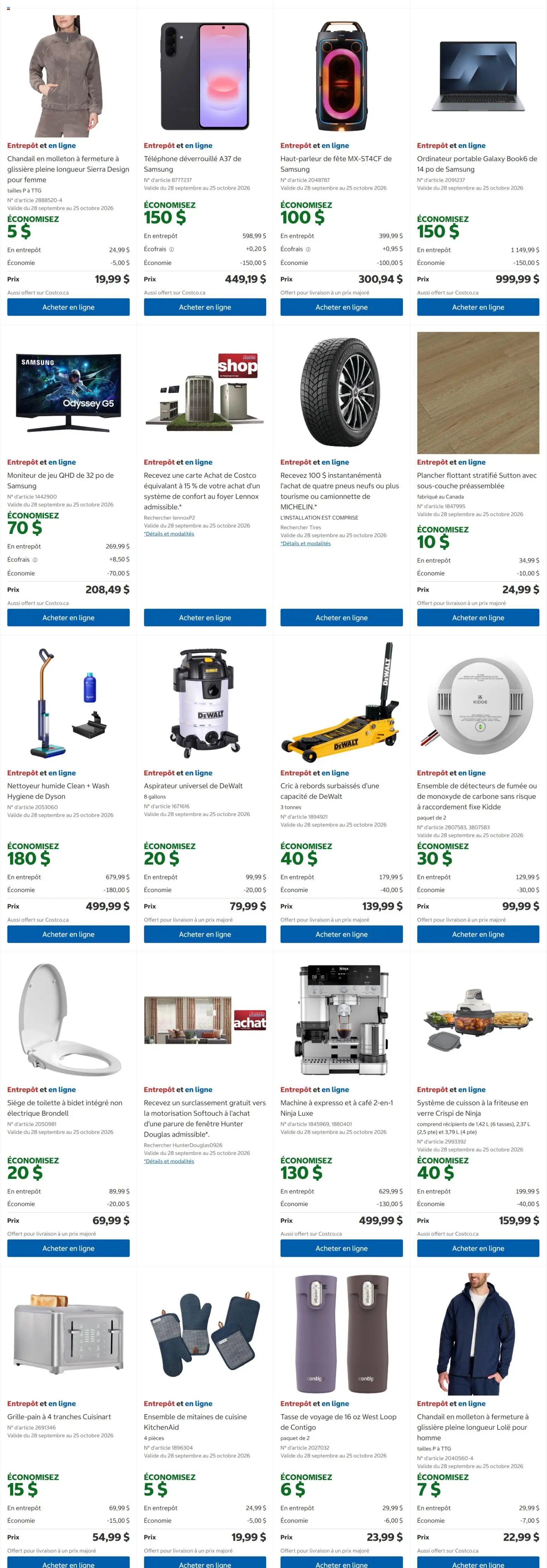 Costco circulaire