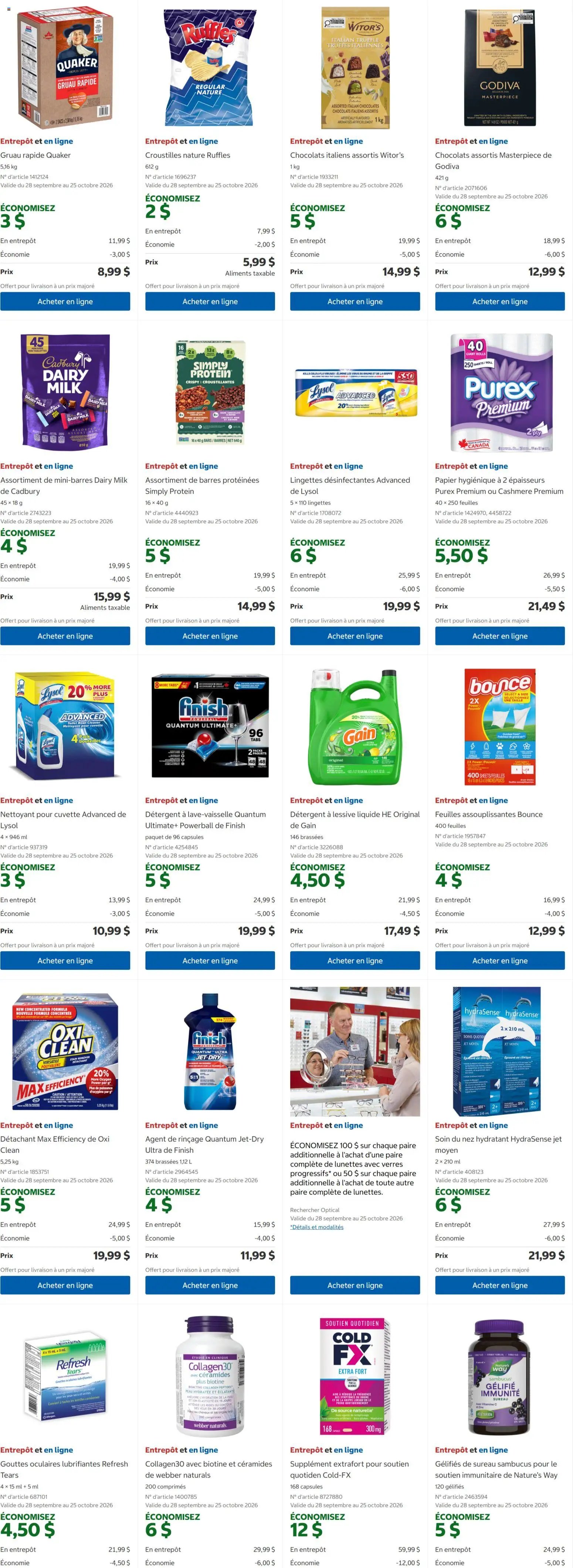 Costco circulaire