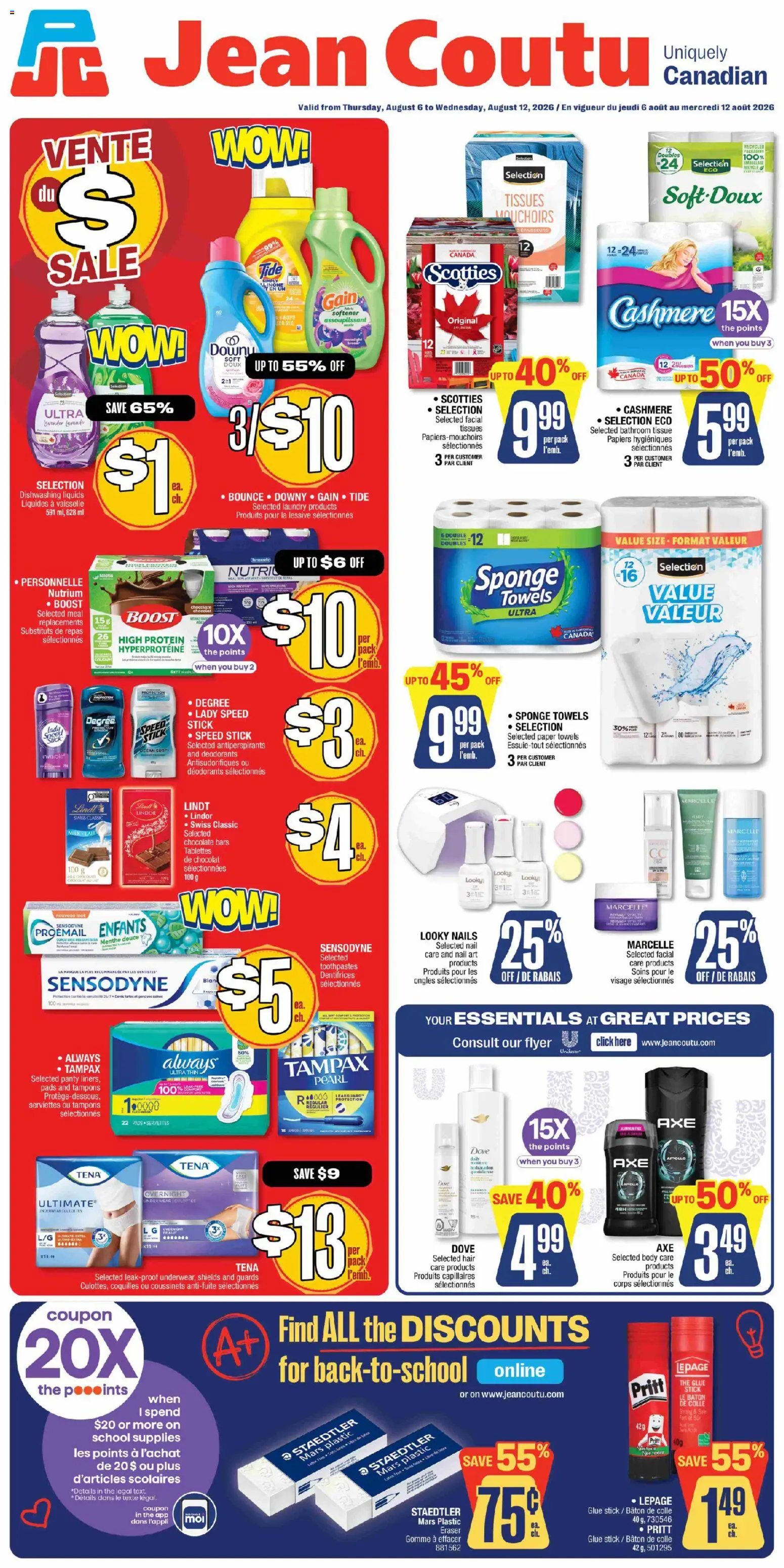 Jean Coutu weekly flyer