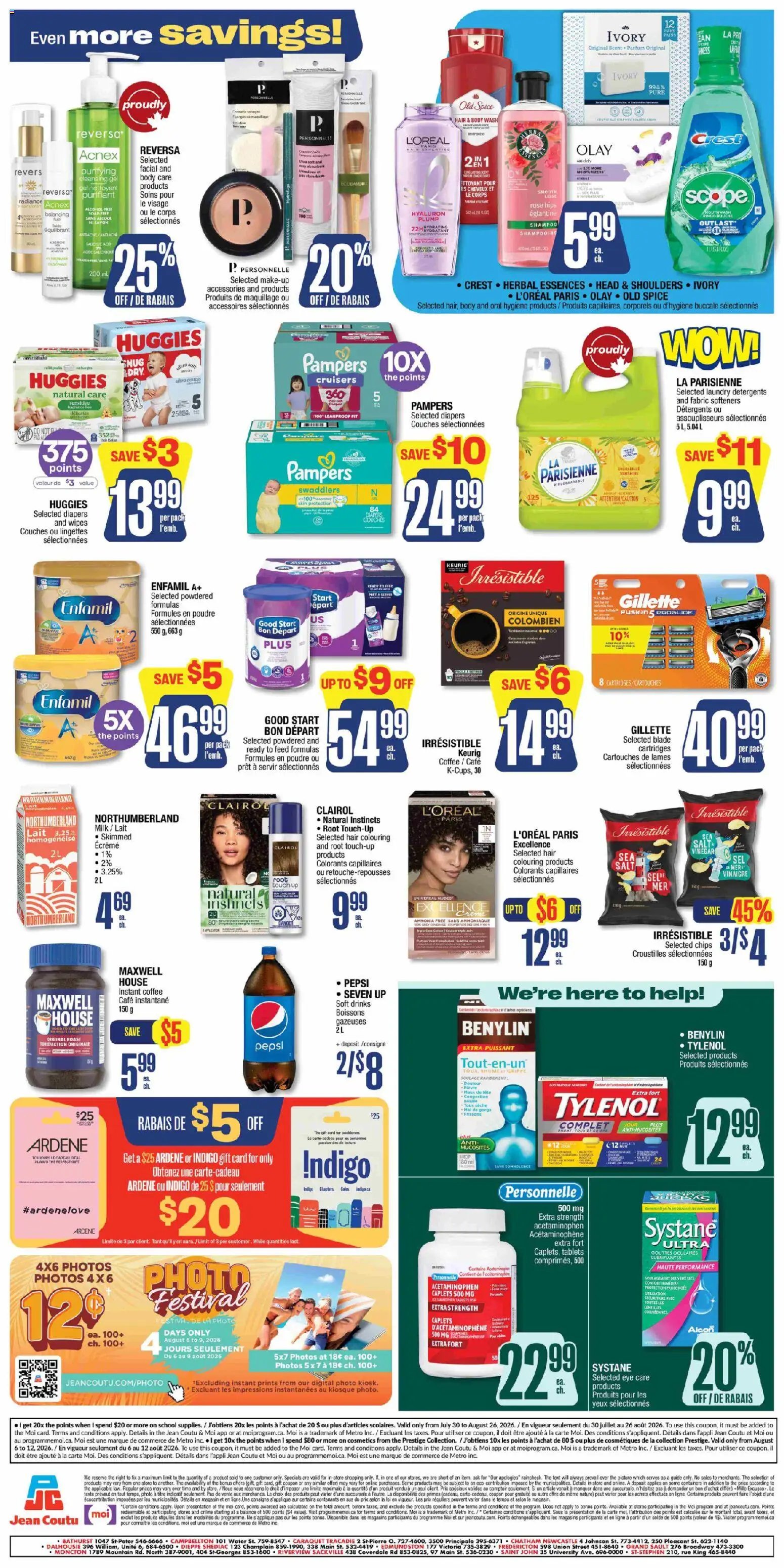 Jean Coutu weekly flyer