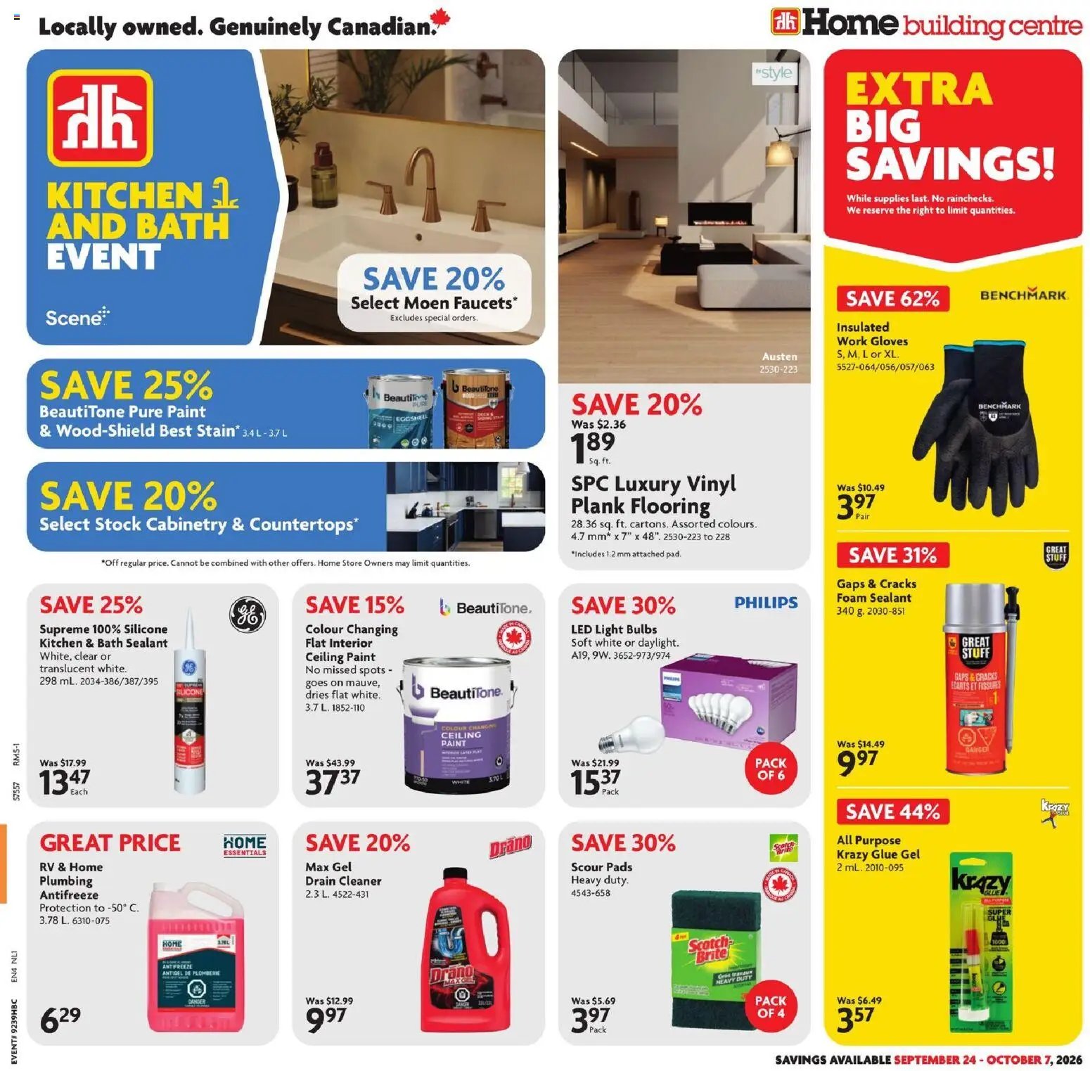 Home Hardware weekly flyer / circulaire