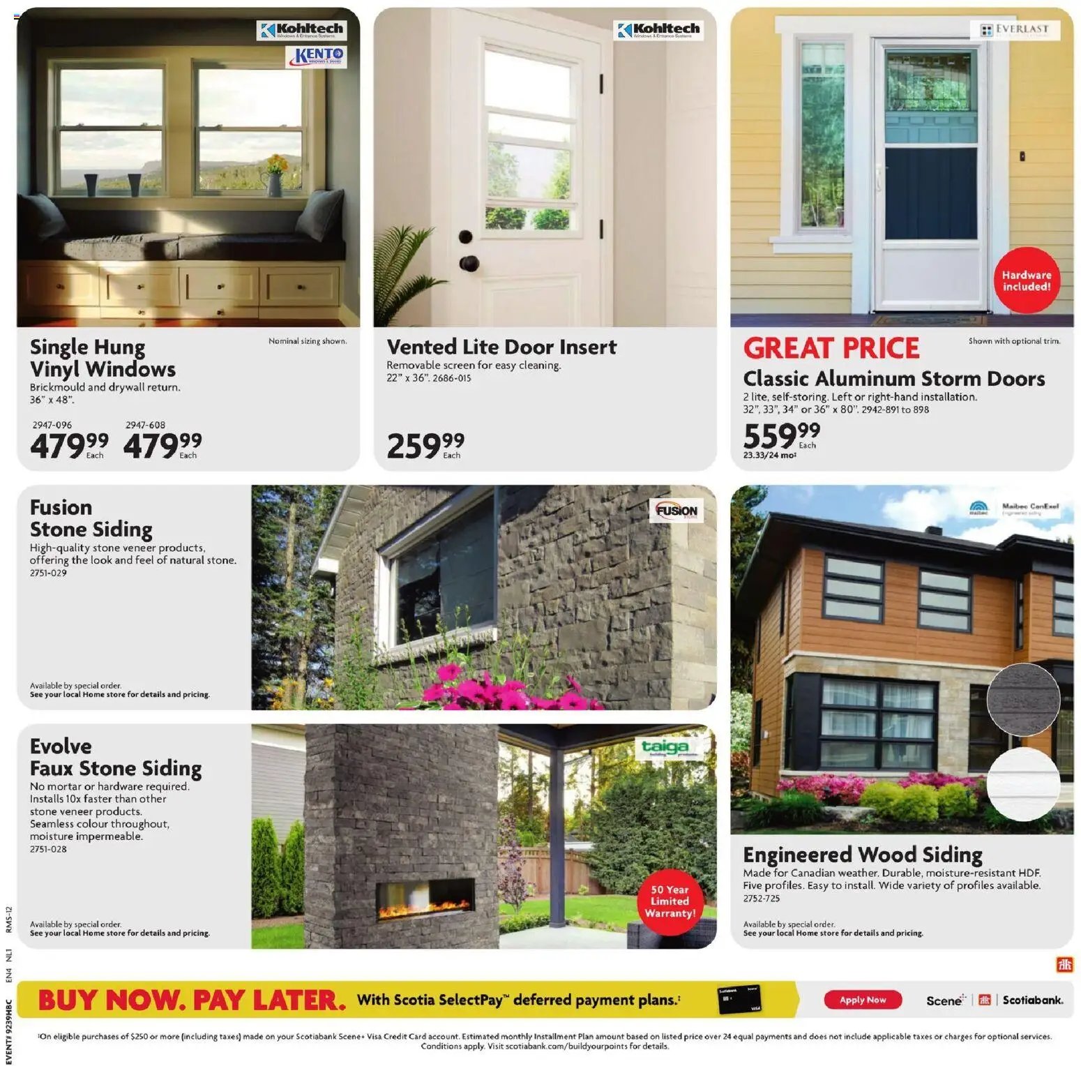 Home Hardware weekly flyer / circulaire