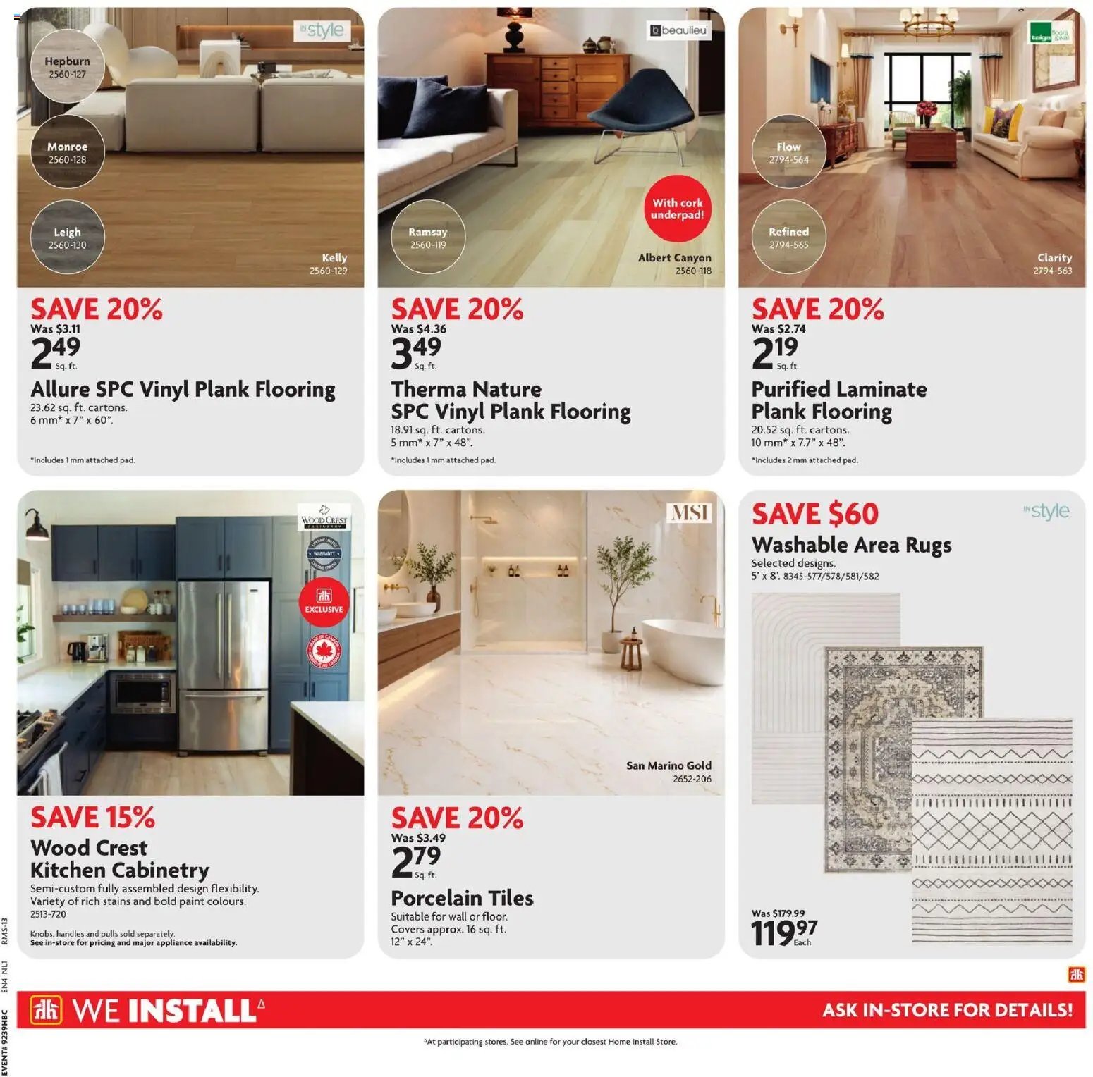 Home Hardware weekly flyer / circulaire