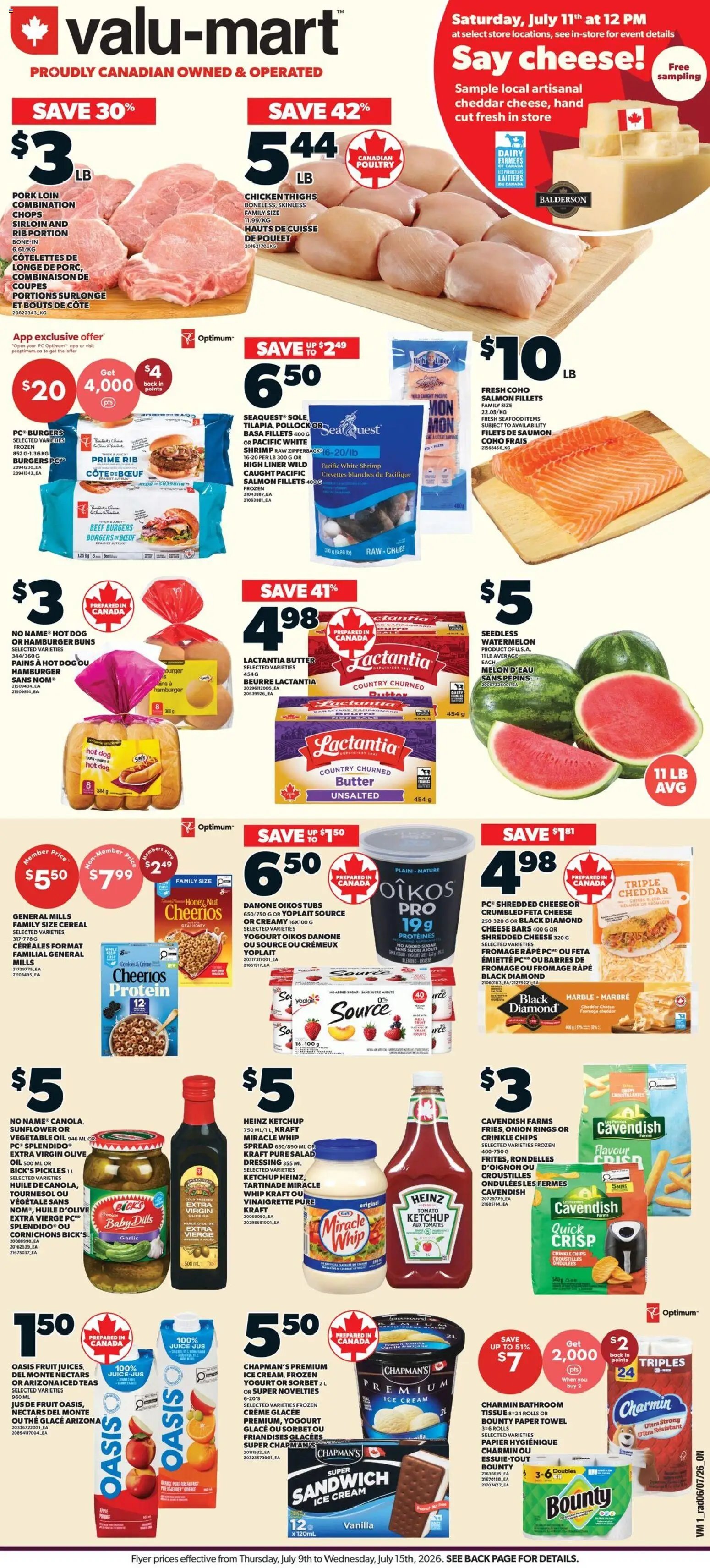 Valu Mart weekly flyer