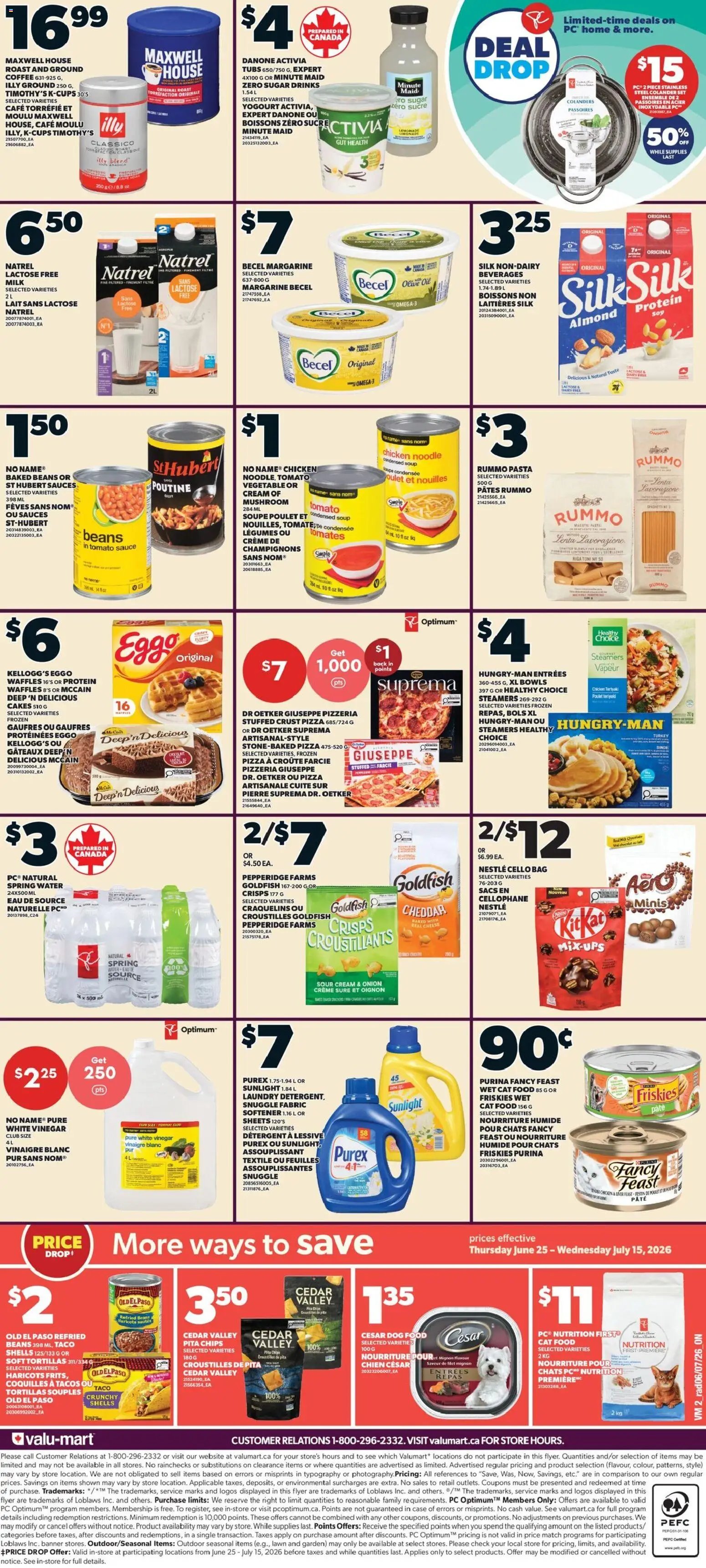 Valu Mart weekly flyer