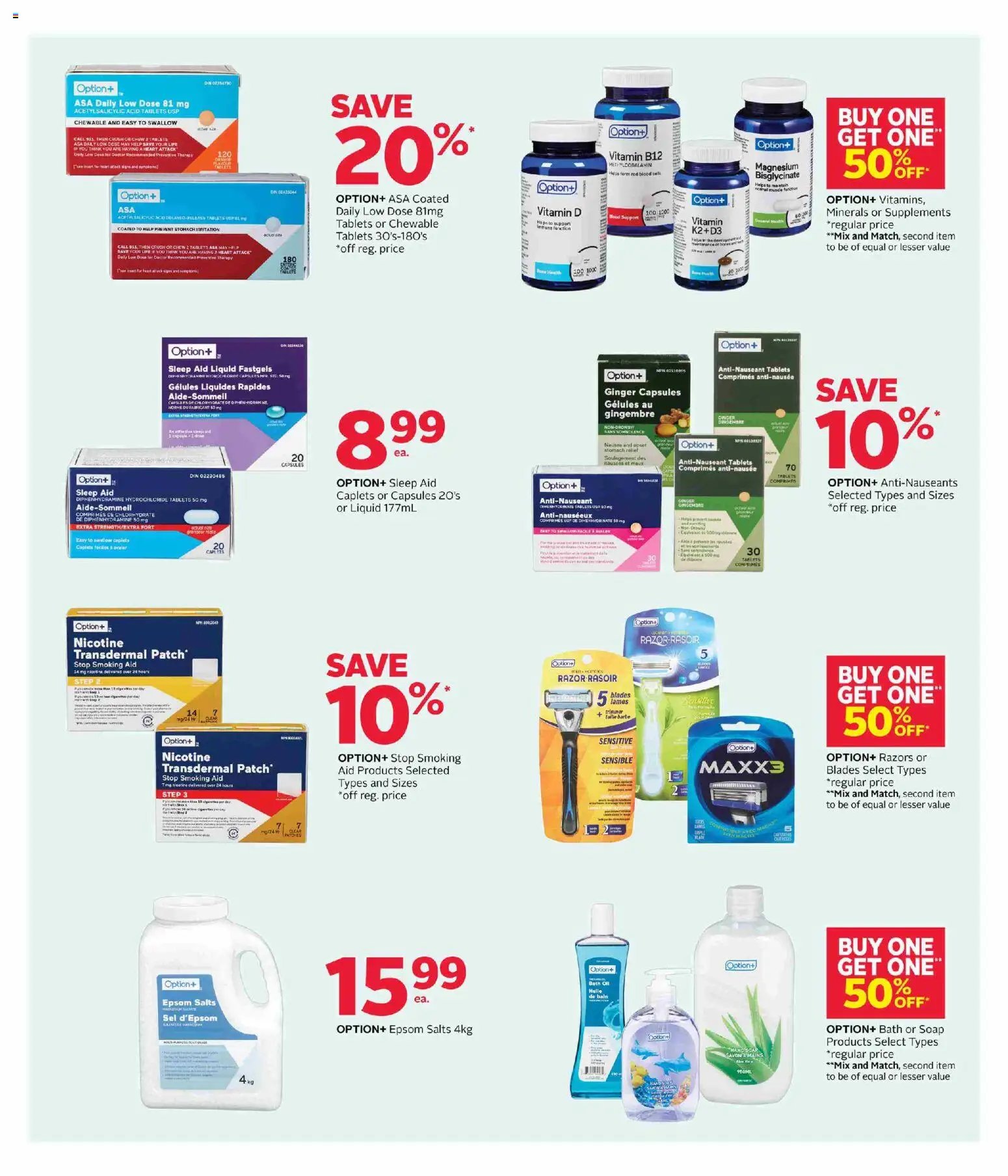 Rexall weekly flyer / circulaire