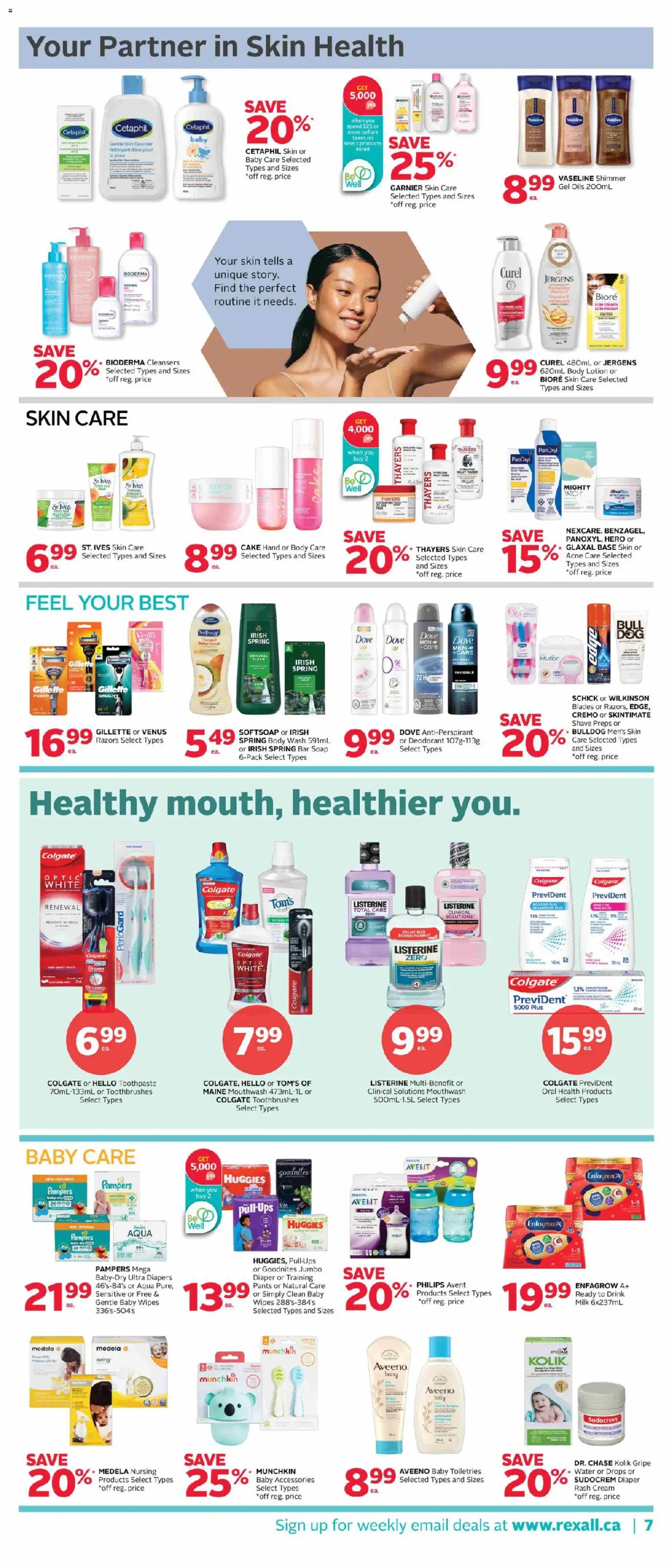 Rexall weekly flyer / circulaire