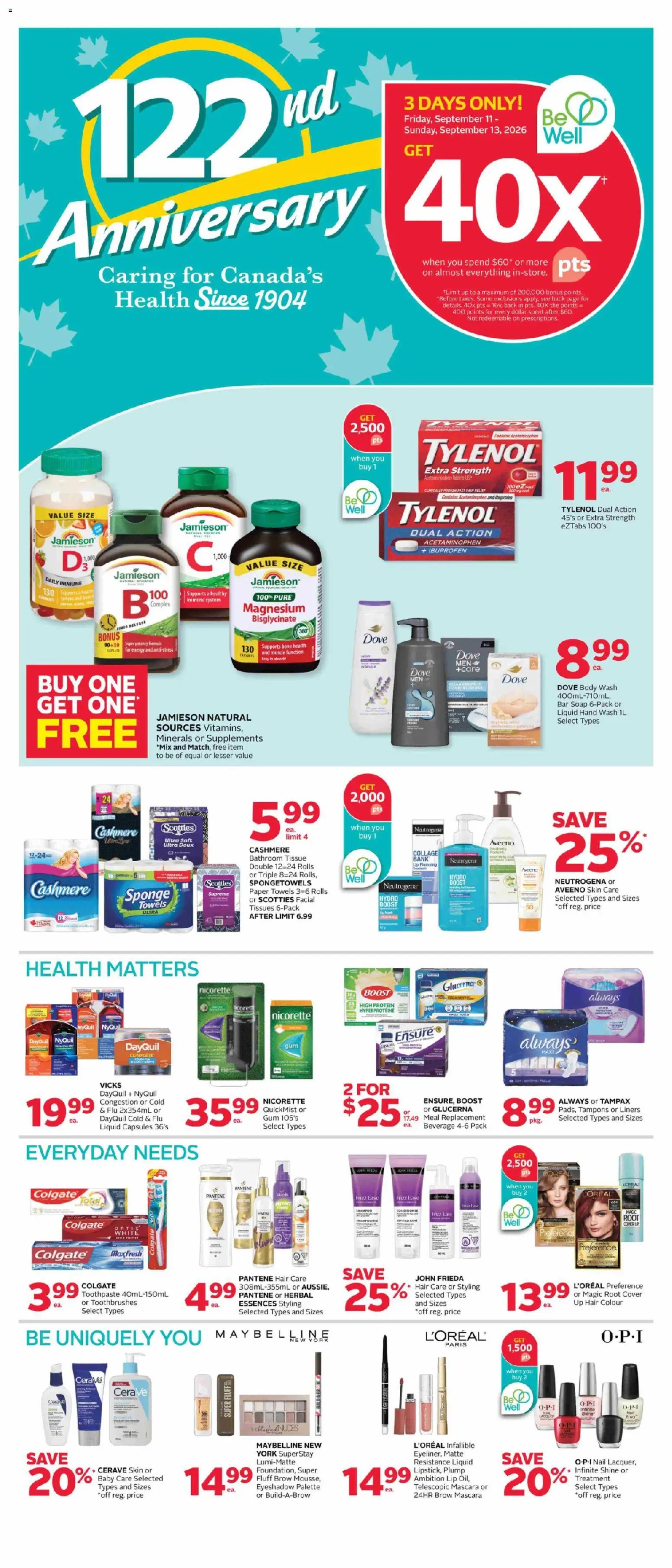 Rexall weekly flyer / circulaire