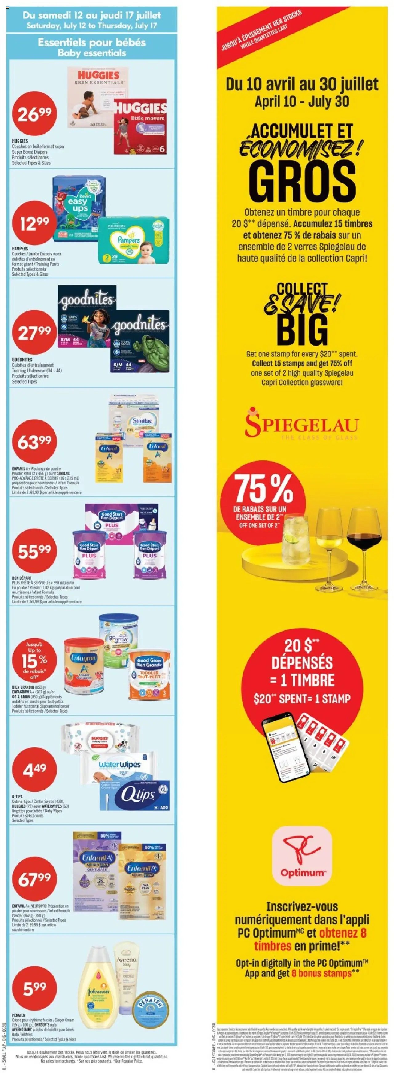 Pharmaprix weekly flyer / circulaire