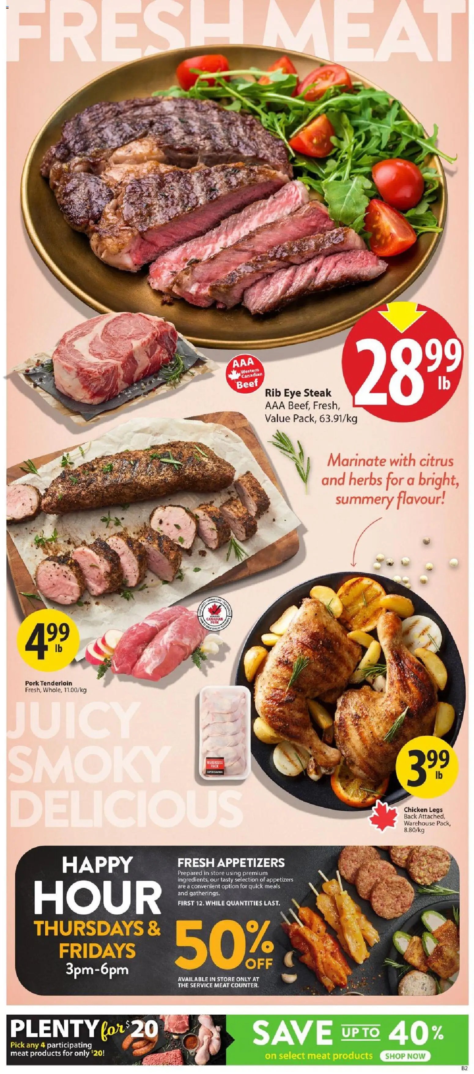 Save on foods flyer - AB