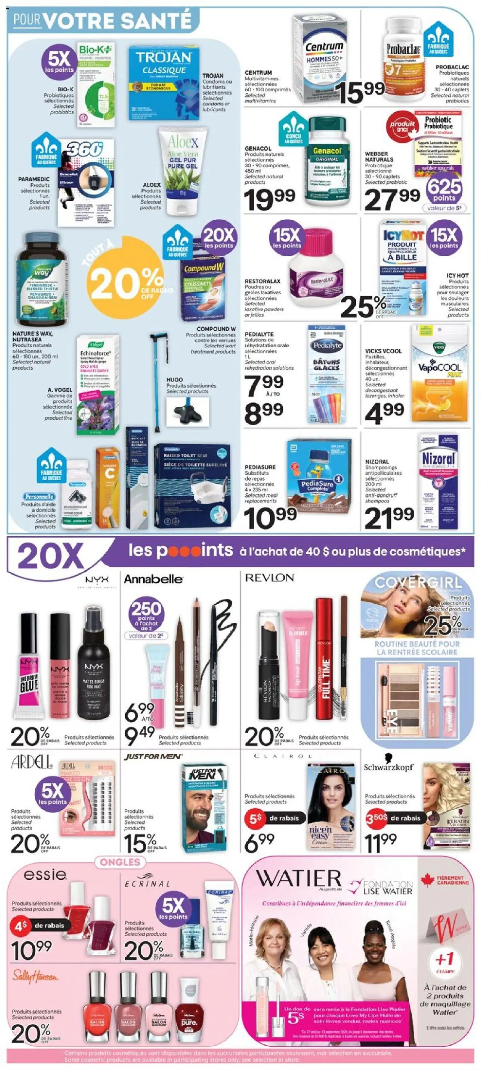 Brunet weekly flyer / circulaire