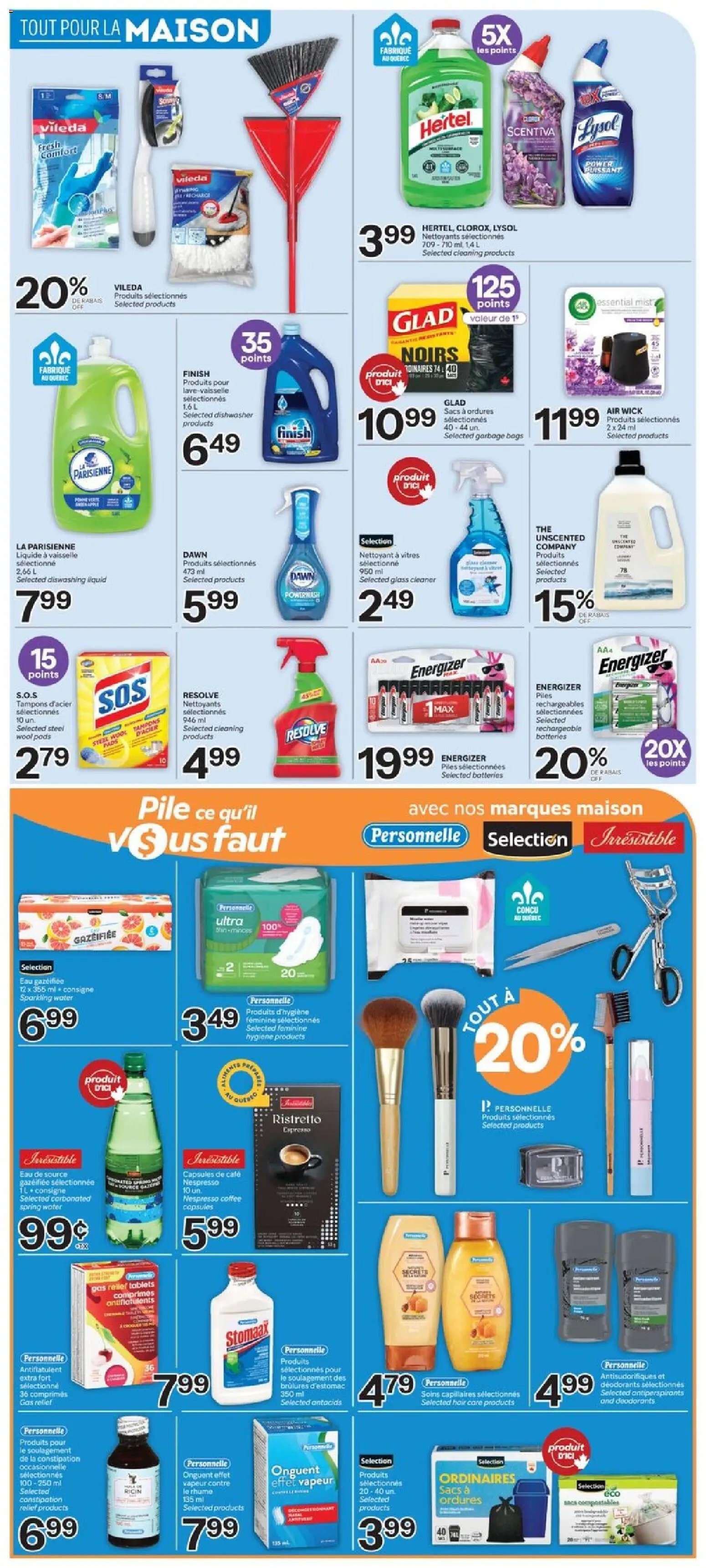 Brunet weekly flyer / circulaire