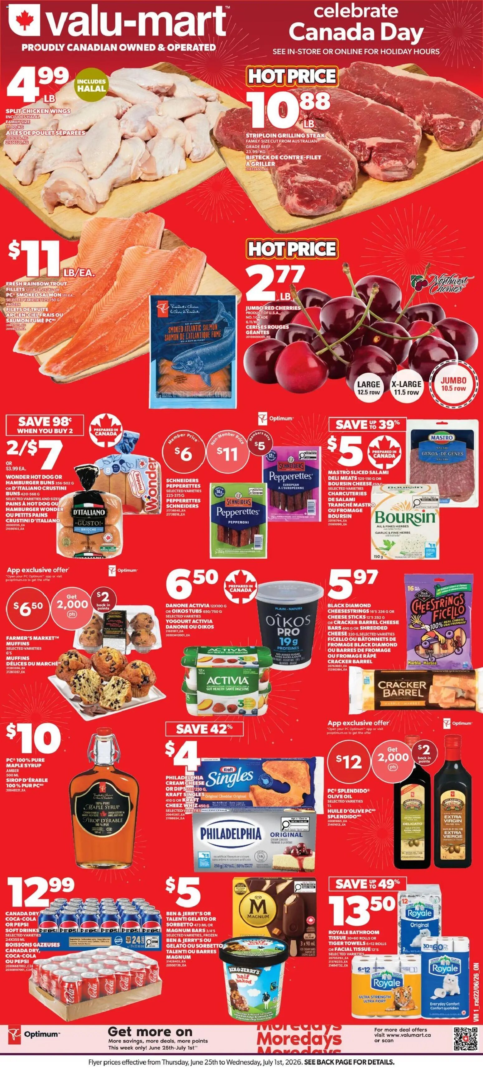Valu Mart weekly flyer