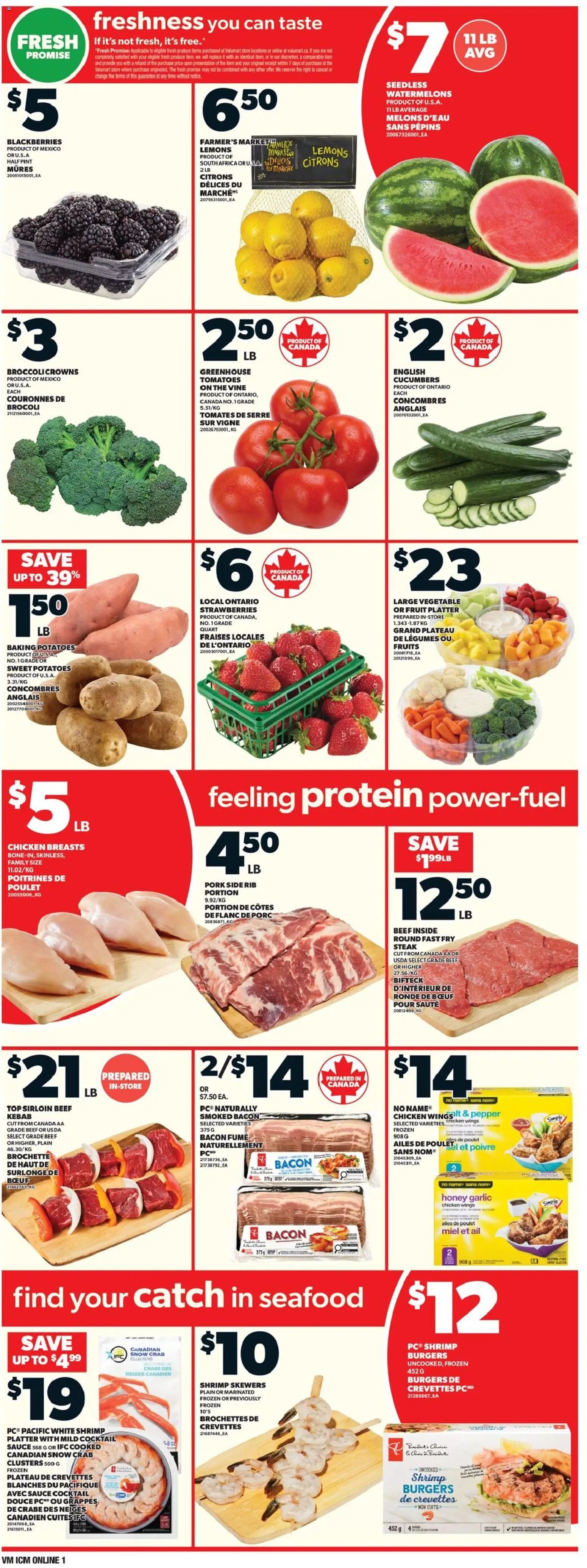 Valu Mart weekly flyer