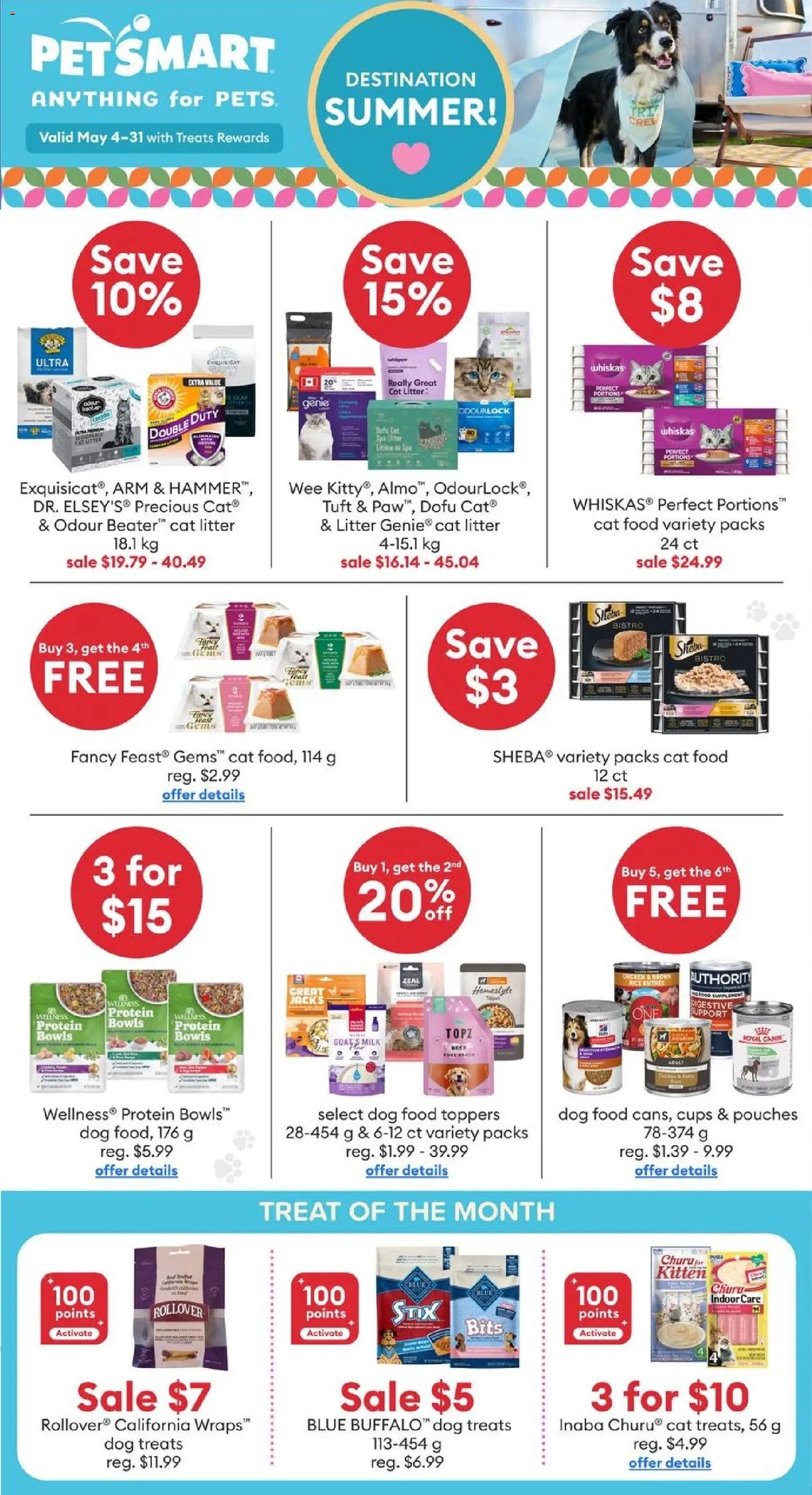 Petsmart weekly flyer / circulaire (2026-05-04 - 2026-05-31) | 3