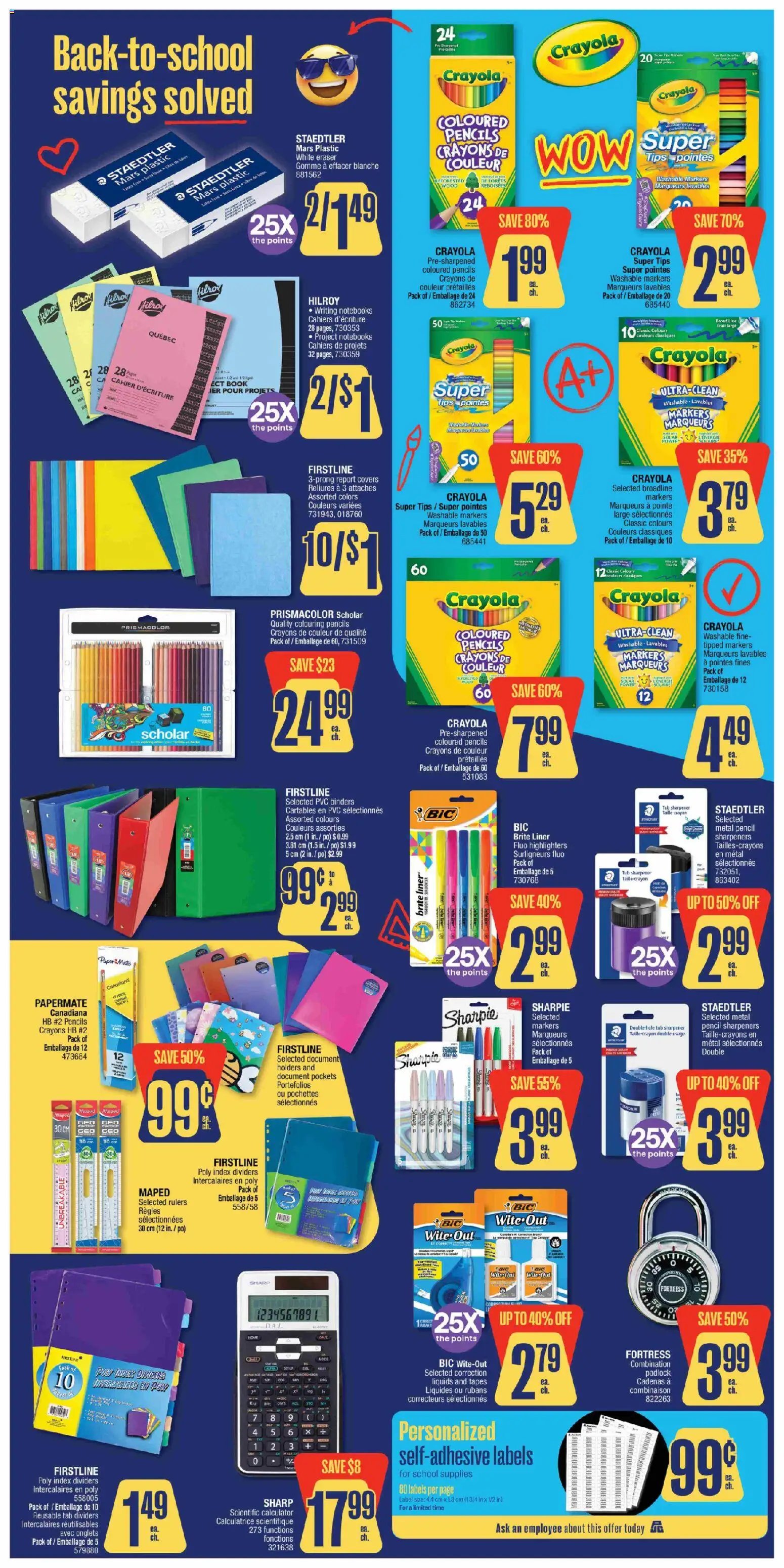 Jean Coutu weekly flyer