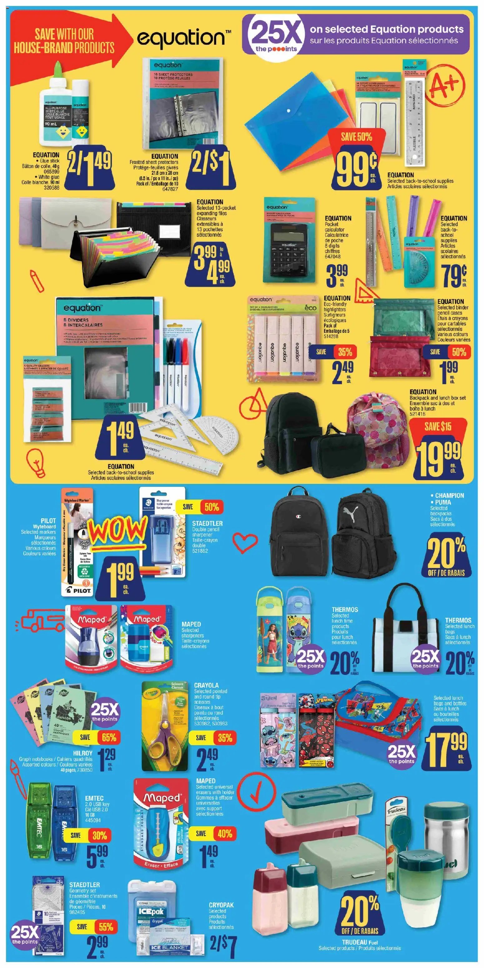 Jean Coutu weekly flyer