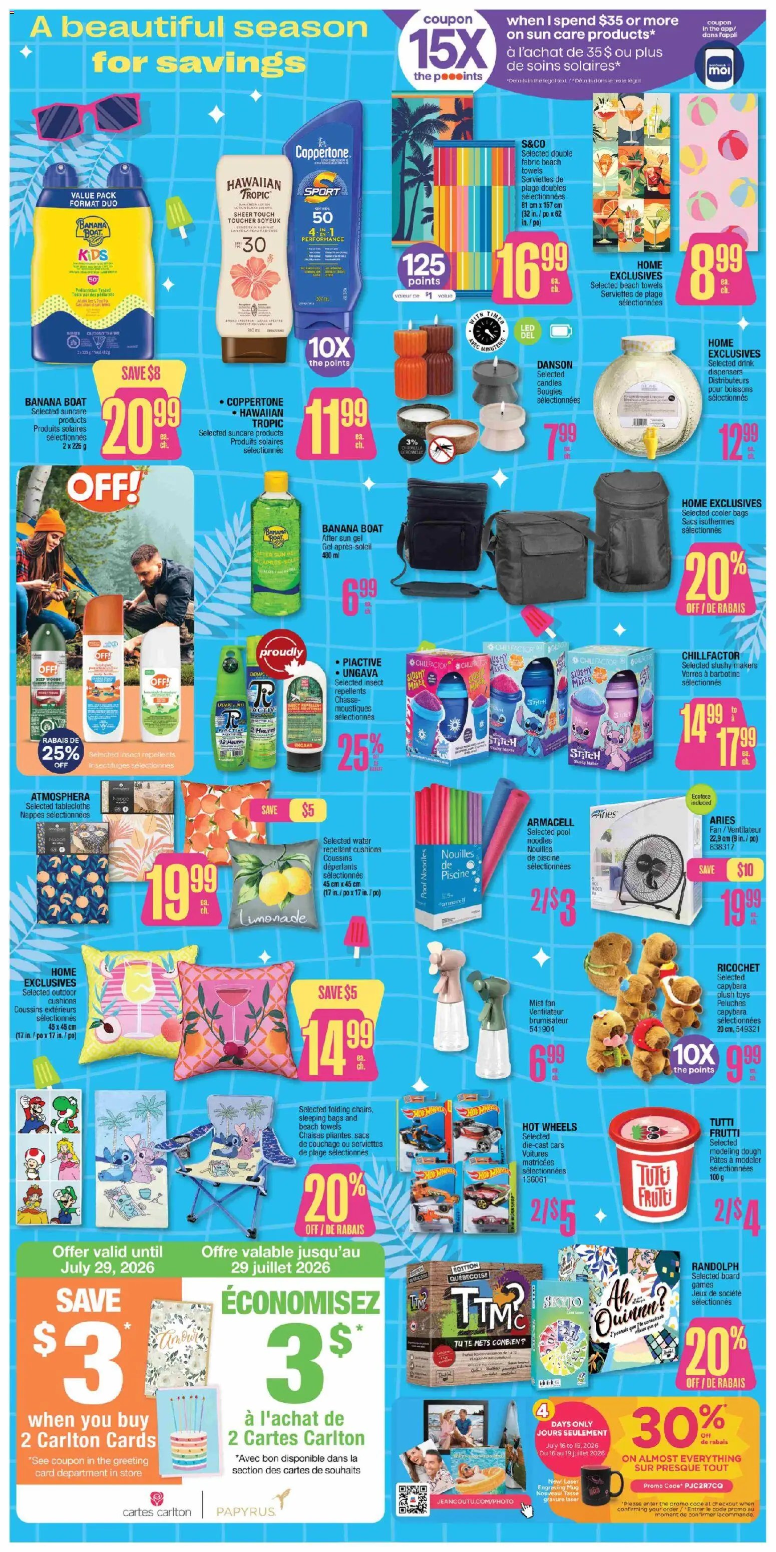 Jean Coutu weekly flyer