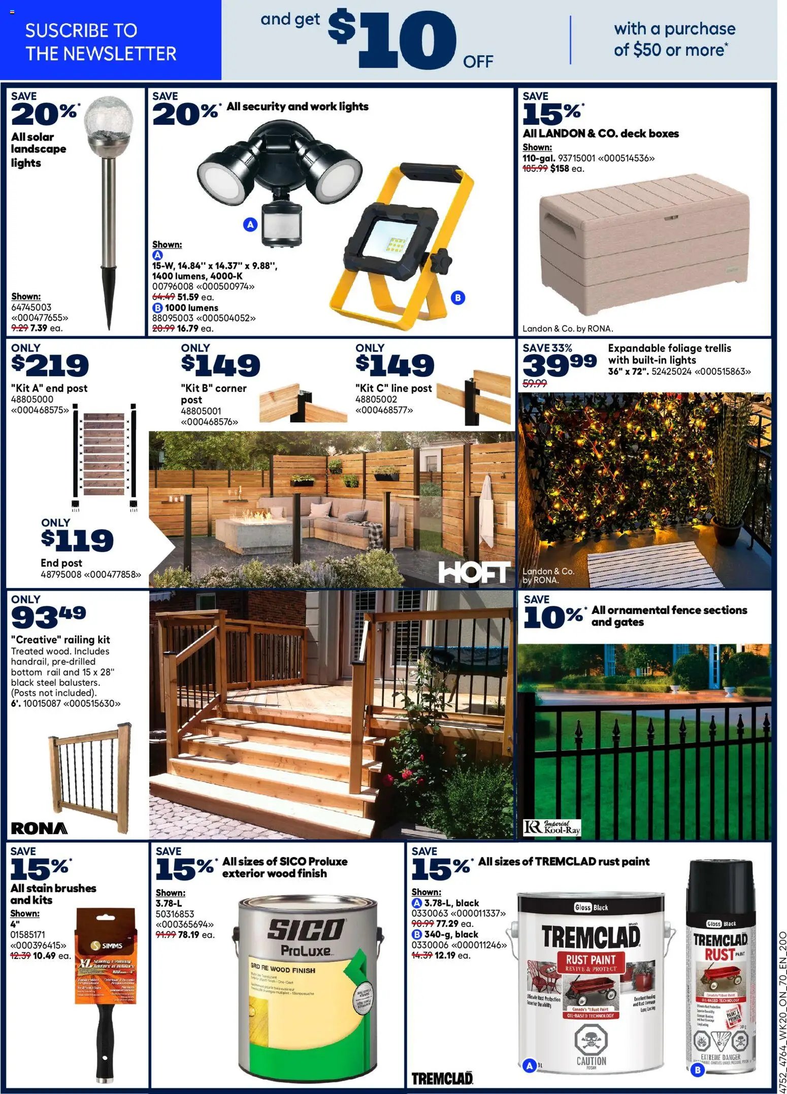 Rona weekly flyer