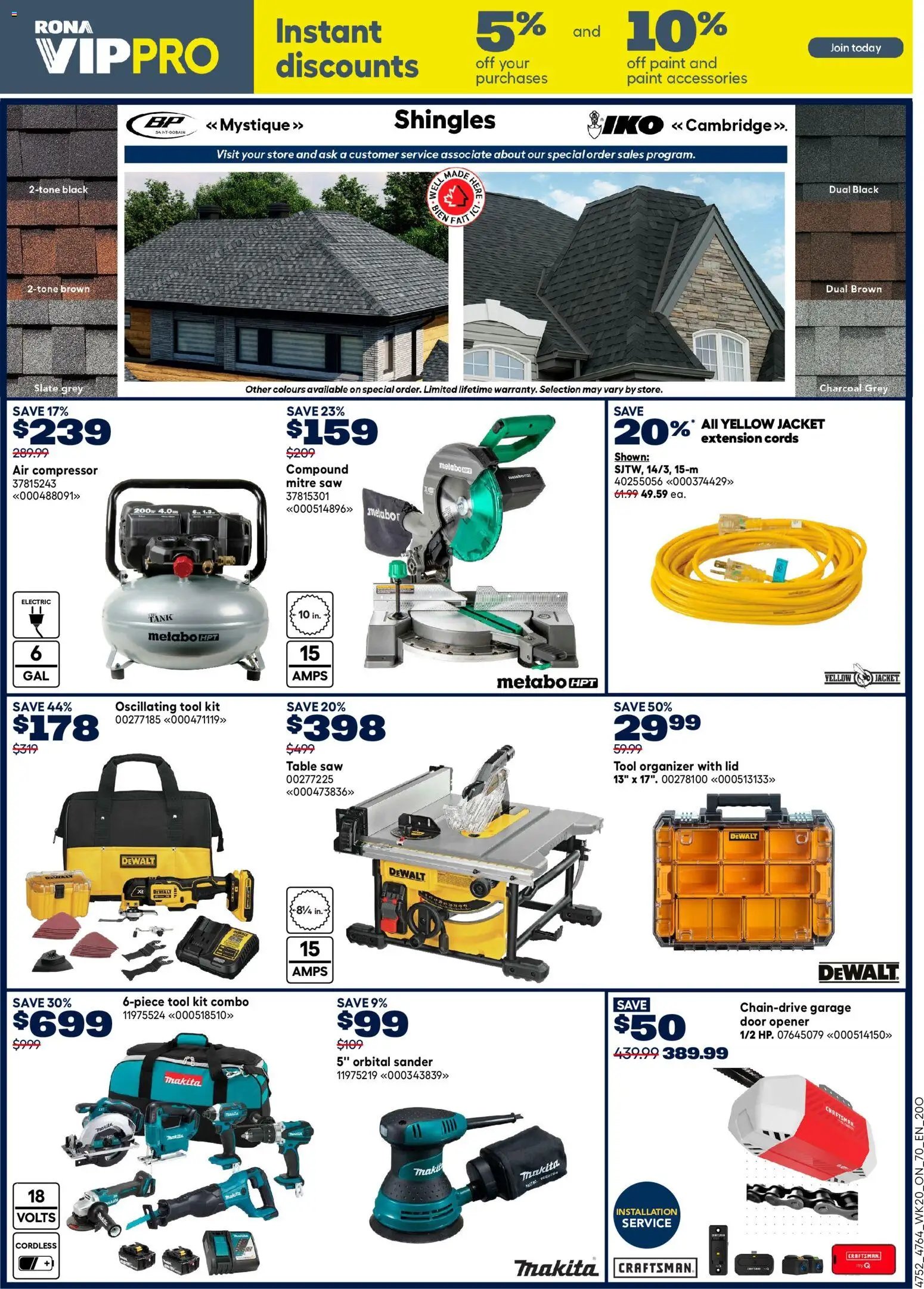 Rona weekly flyer