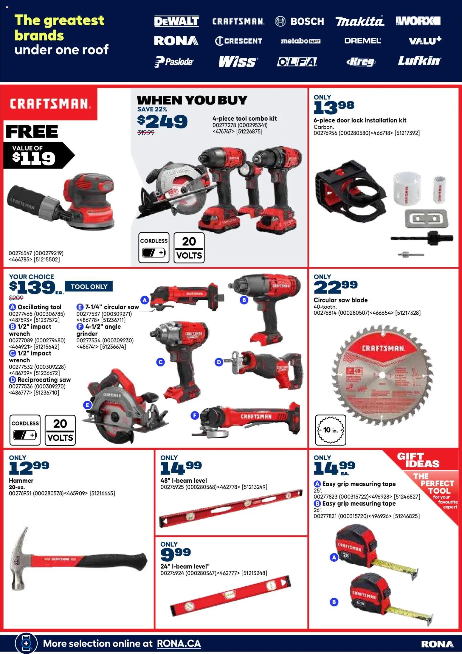 Rona weekly flyer