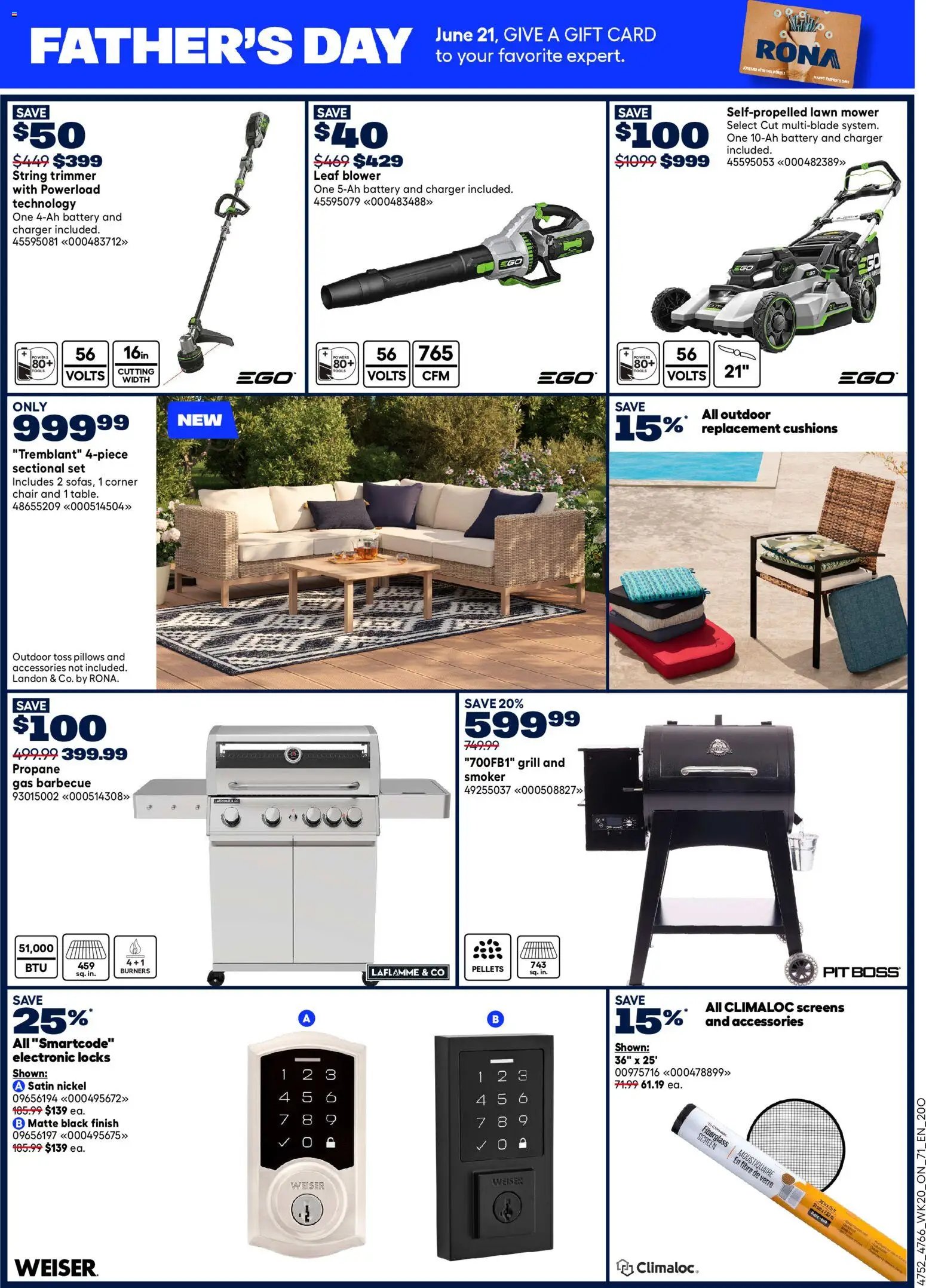 Rona weekly flyer