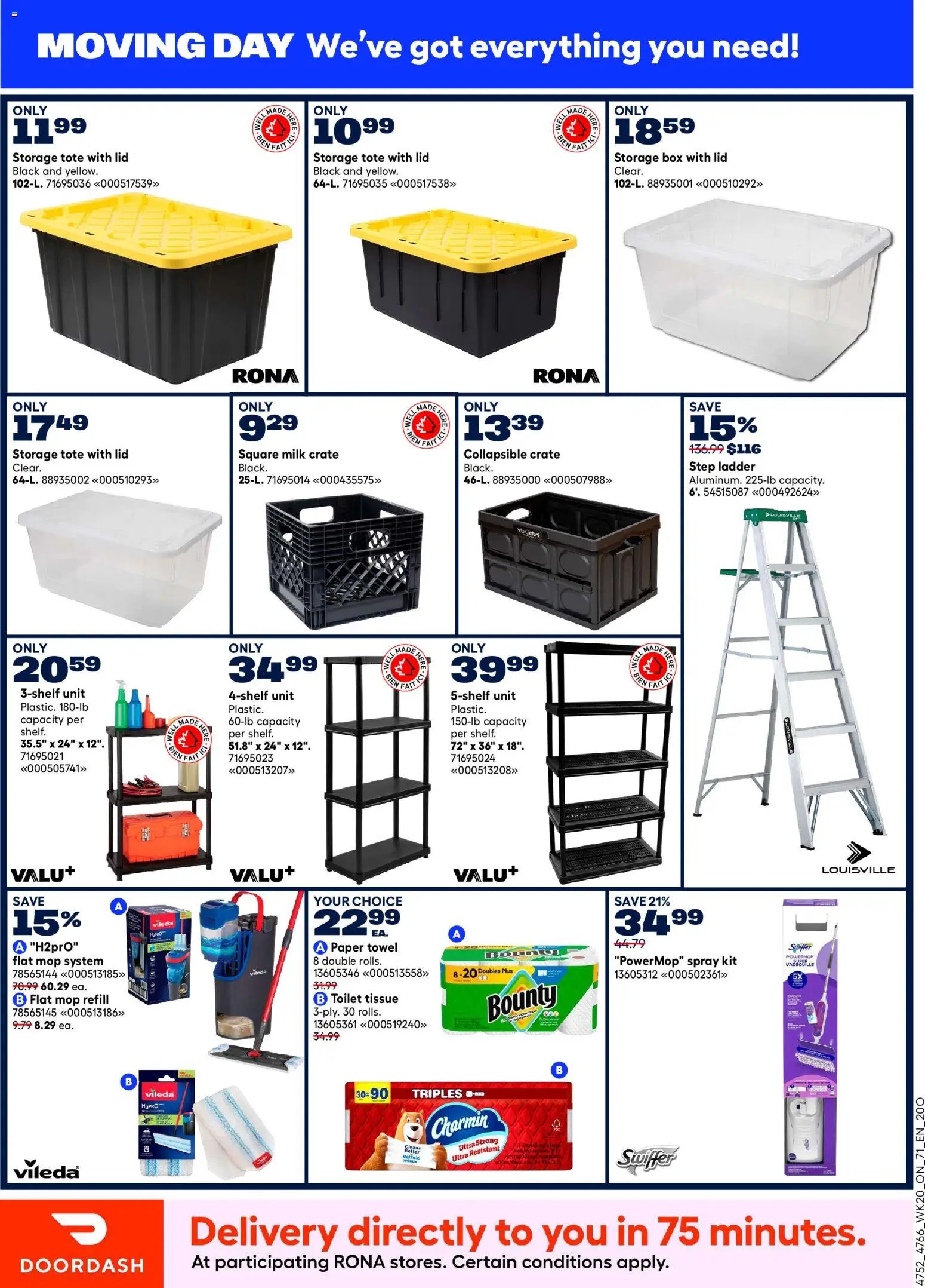 Rona weekly flyer