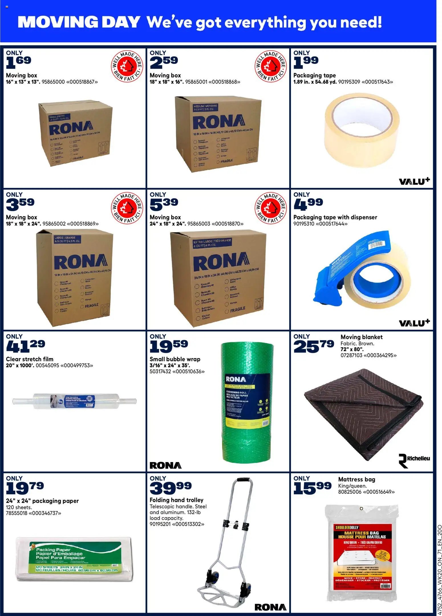 Rona weekly flyer