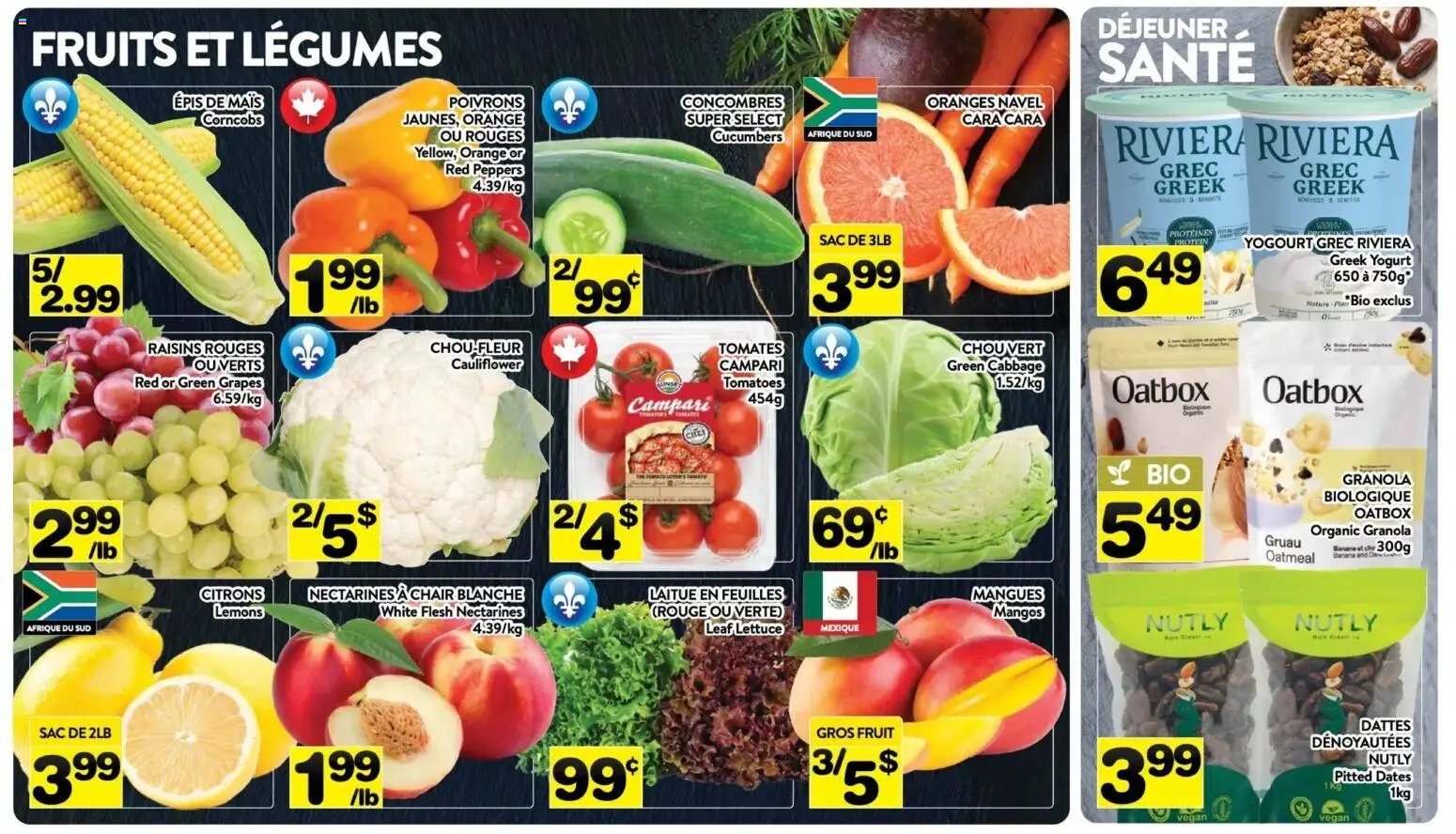 Pa Supermarché weekly flyer / circulaire