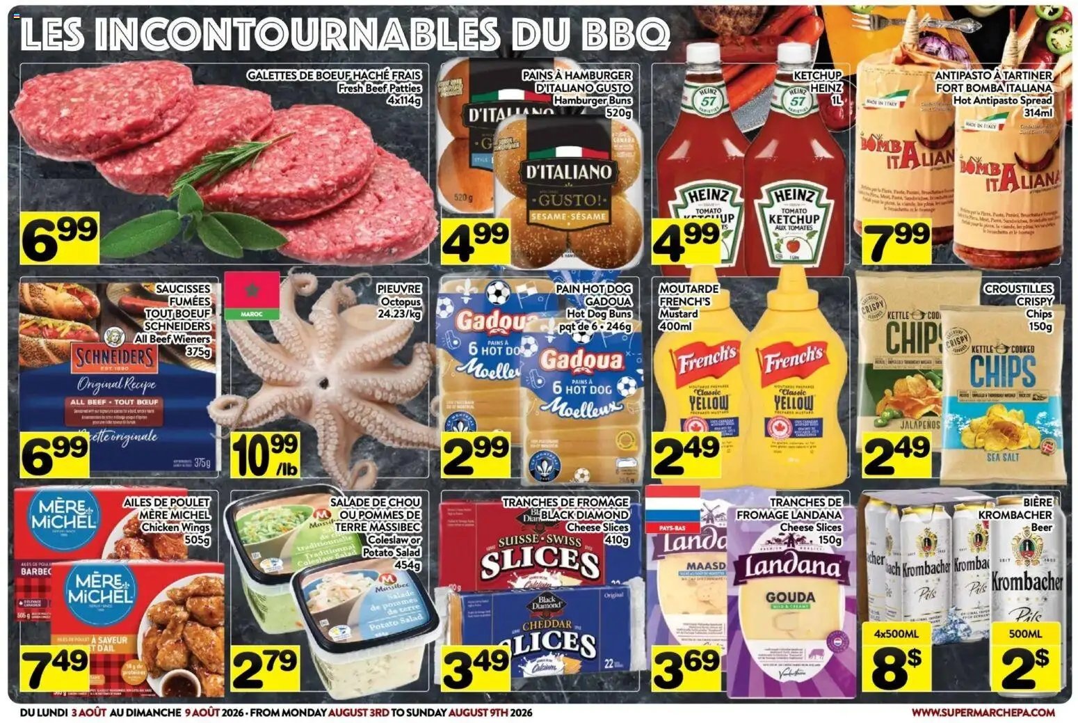 Pa Supermarché weekly flyer / circulaire