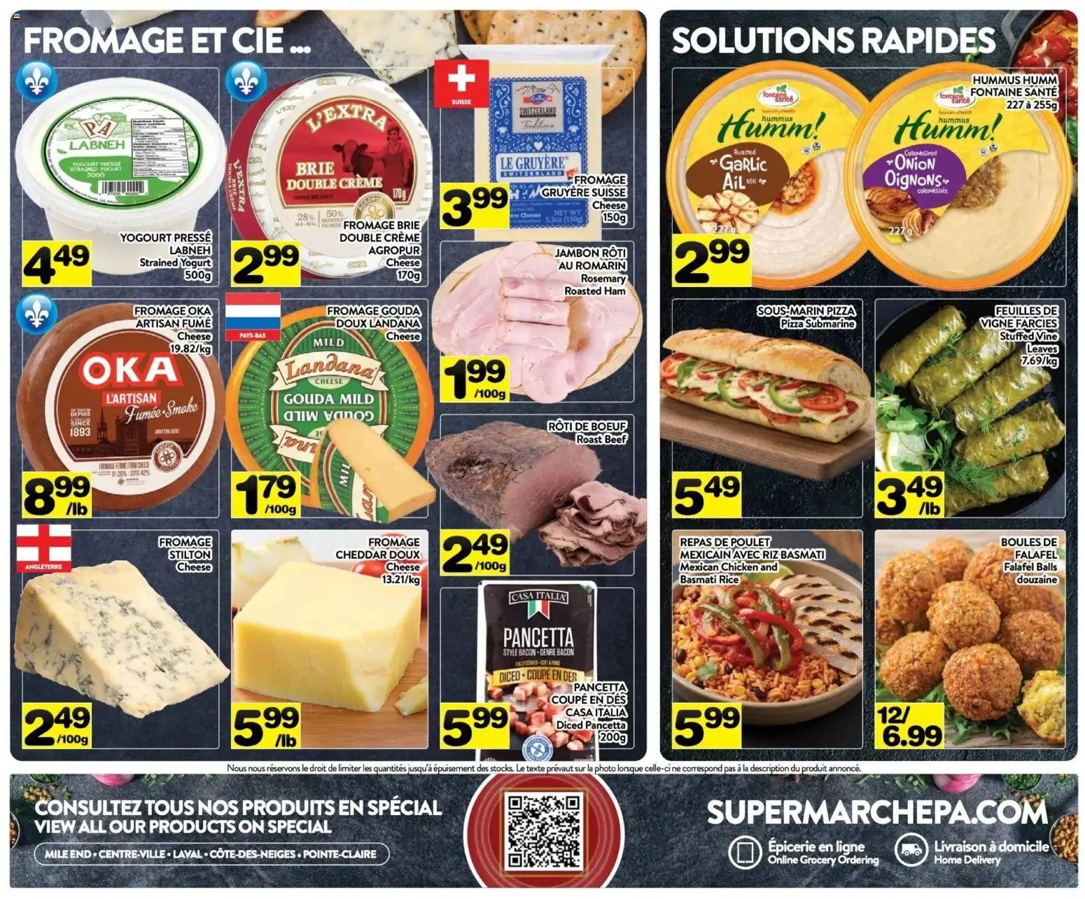 Pa Supermarché weekly flyer / circulaire