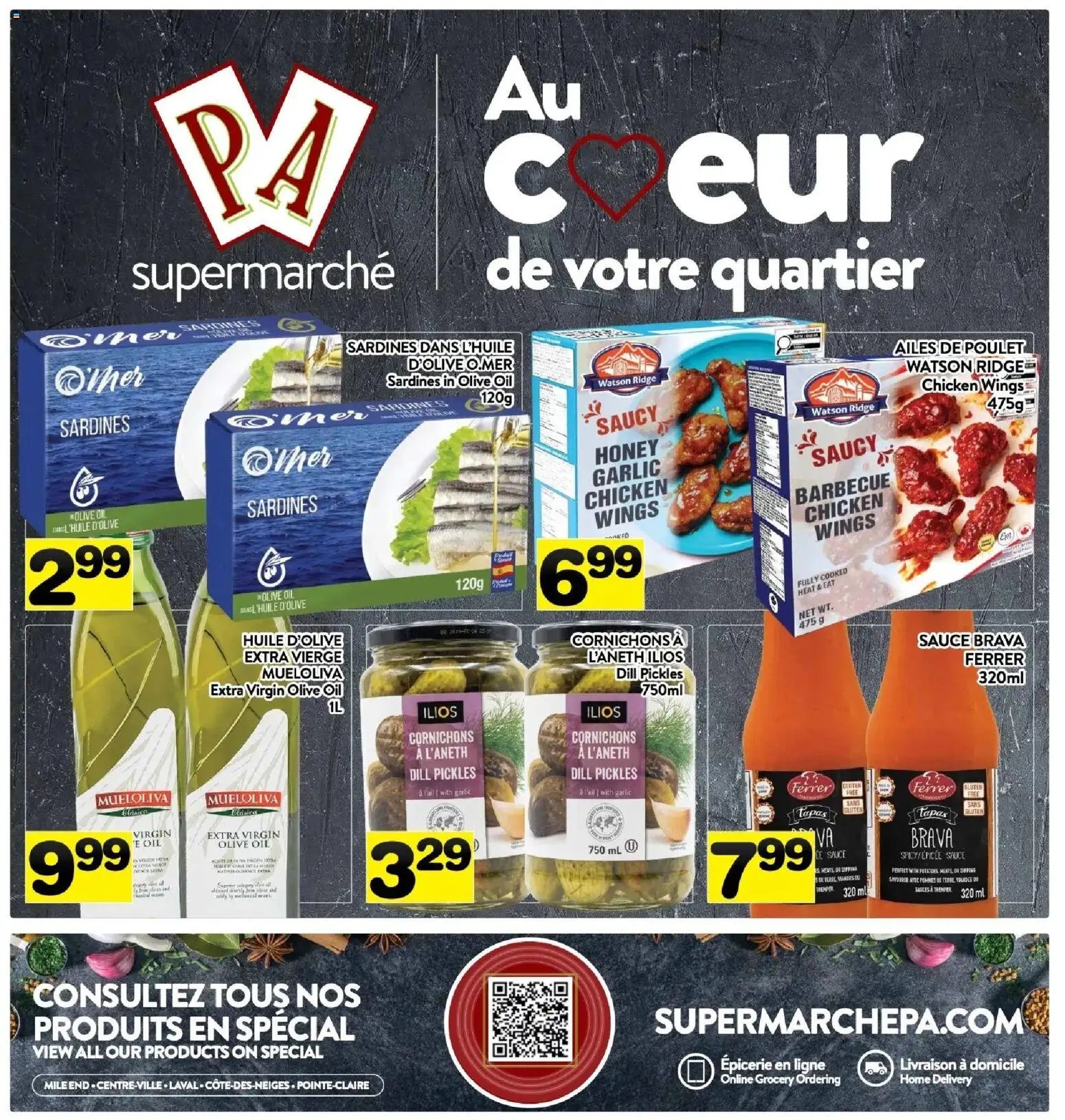 Pa Supermarché weekly flyer / circulaire